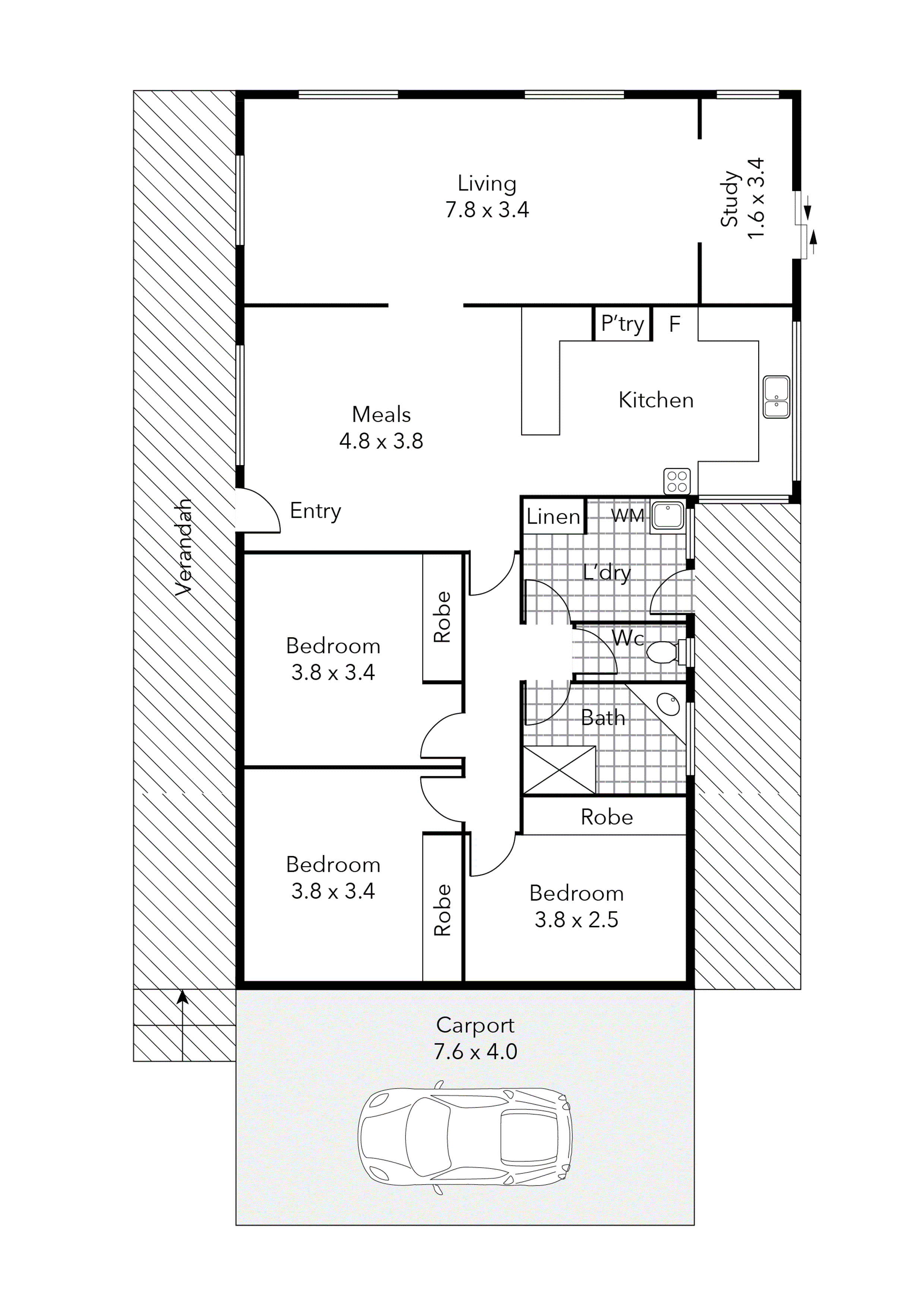 112 Mansfield Avenue, Mount Clear VIC 3350 - Floorplan