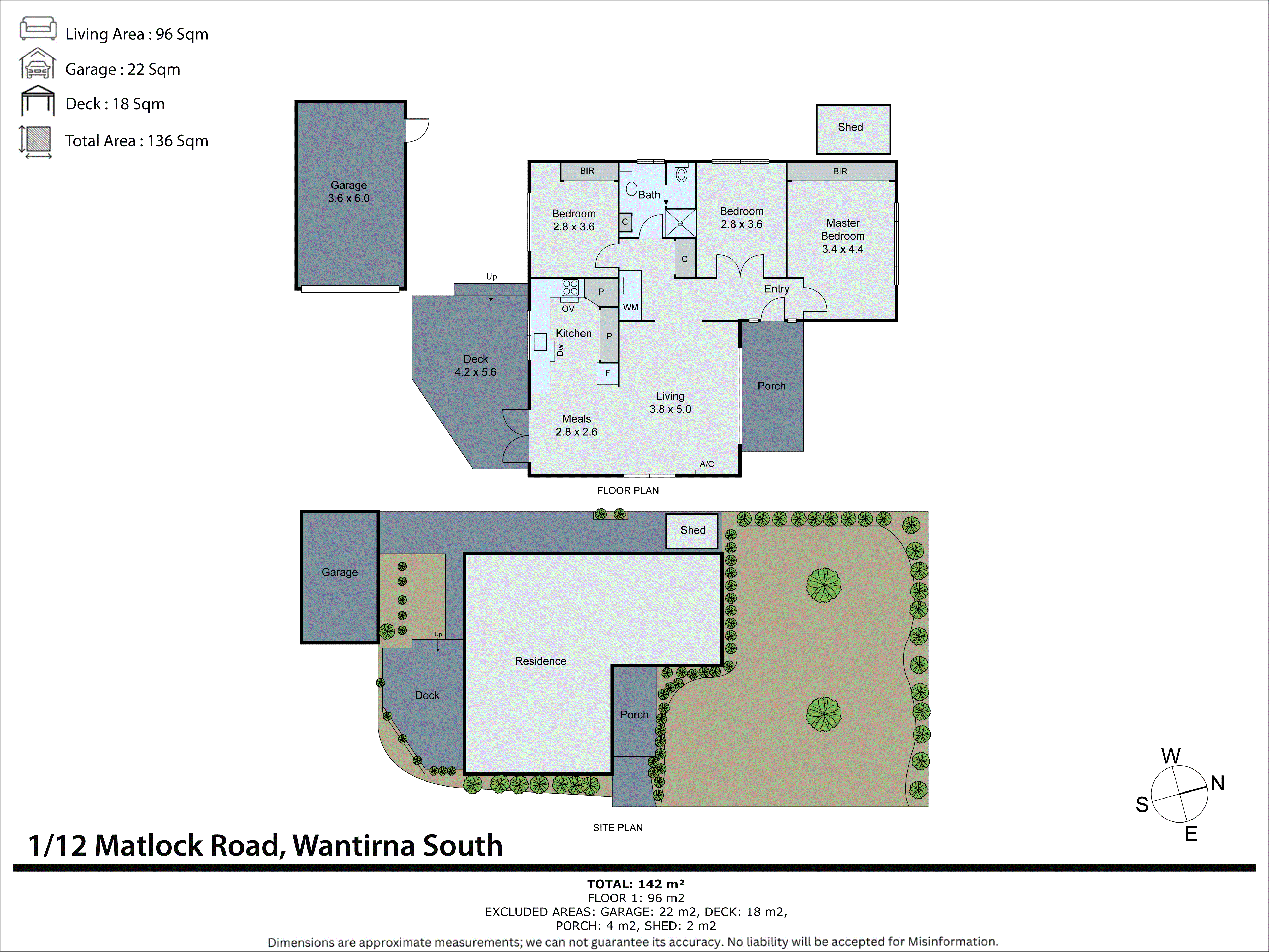 1/12 Matlock Road, Wantirna South VIC 3152 - Floorplan