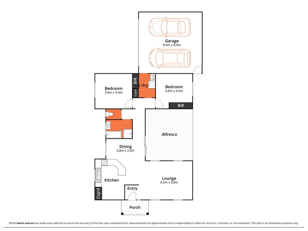 1/12 Meadowvale Drive, Grovedale VIC 3216 - Floorplan
