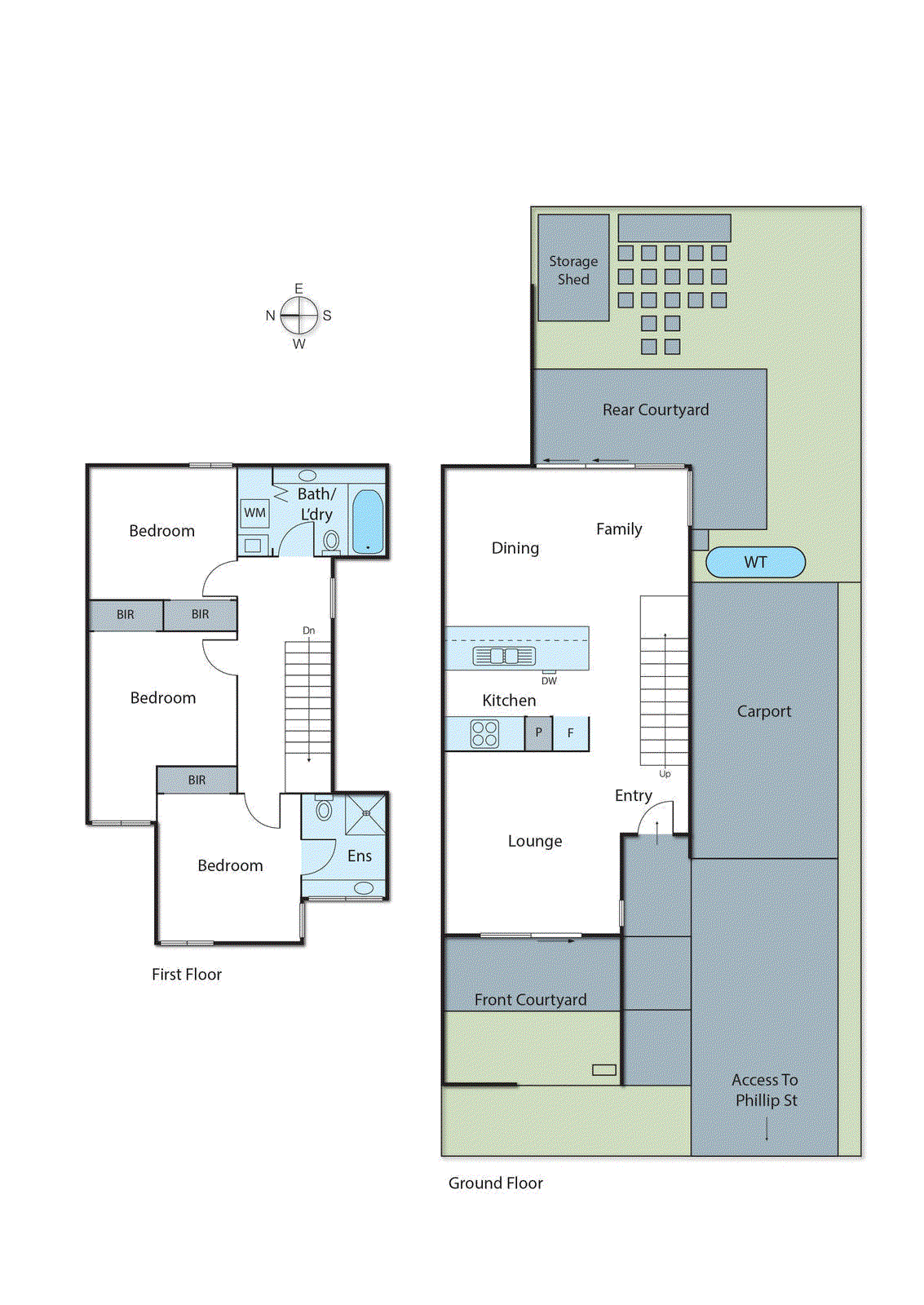 1/12 Phillip Street, Mentone VIC 3194 - Floorplan