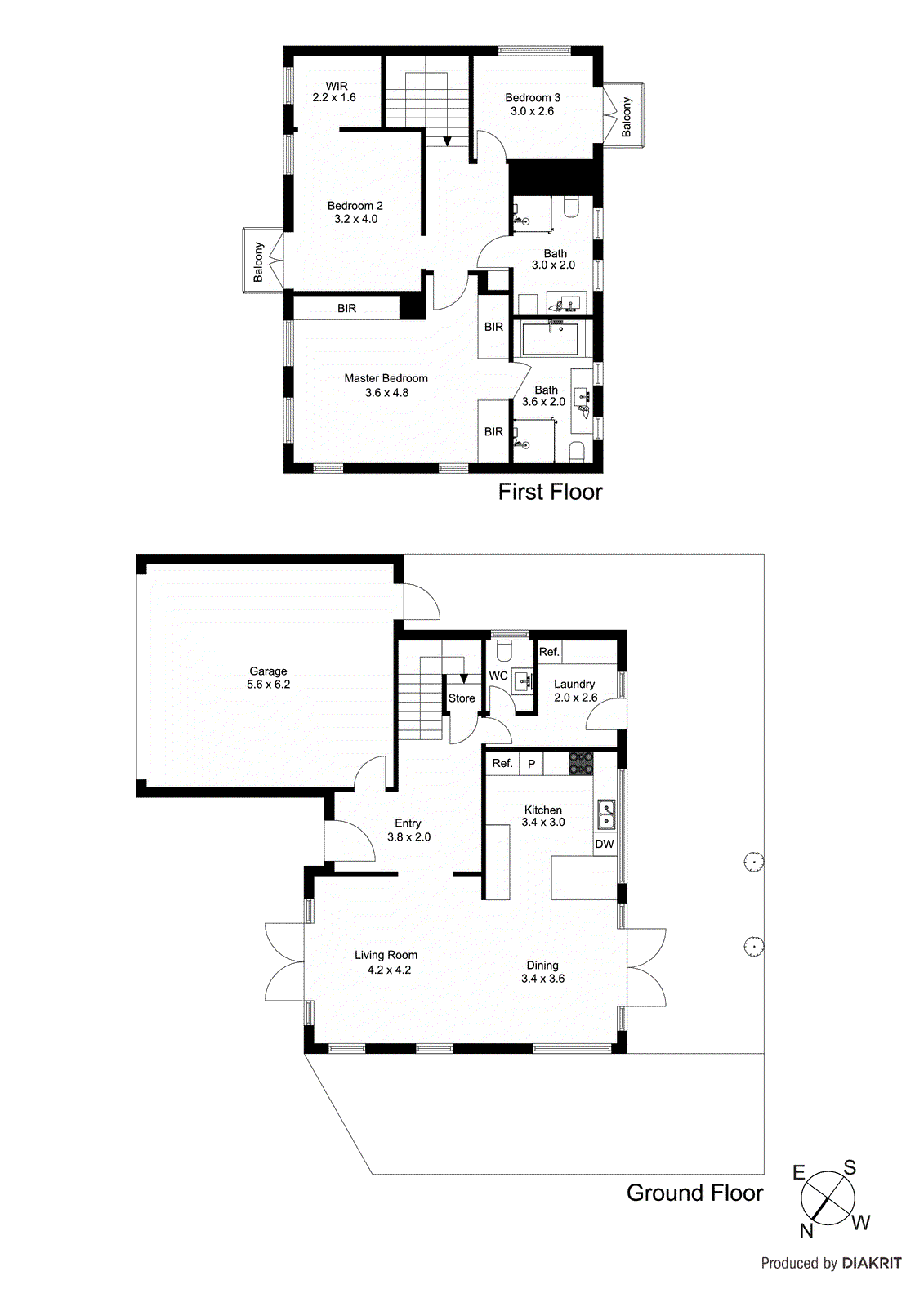 1/12 Regent Court, Sandringham VIC 3191 - Floorplan
