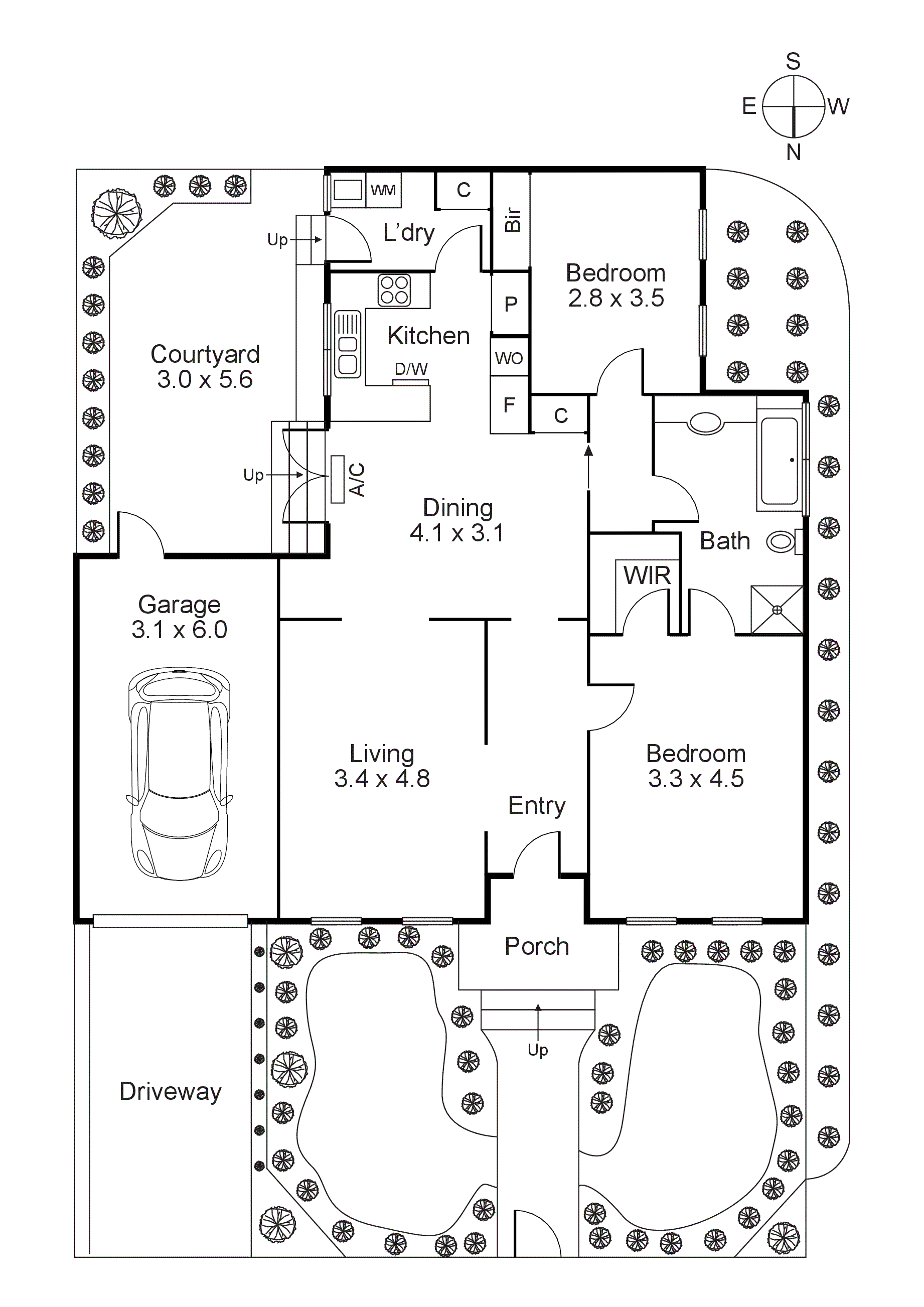 1/12 Scotts Street, Bentleigh VIC 3204 - Floorplan