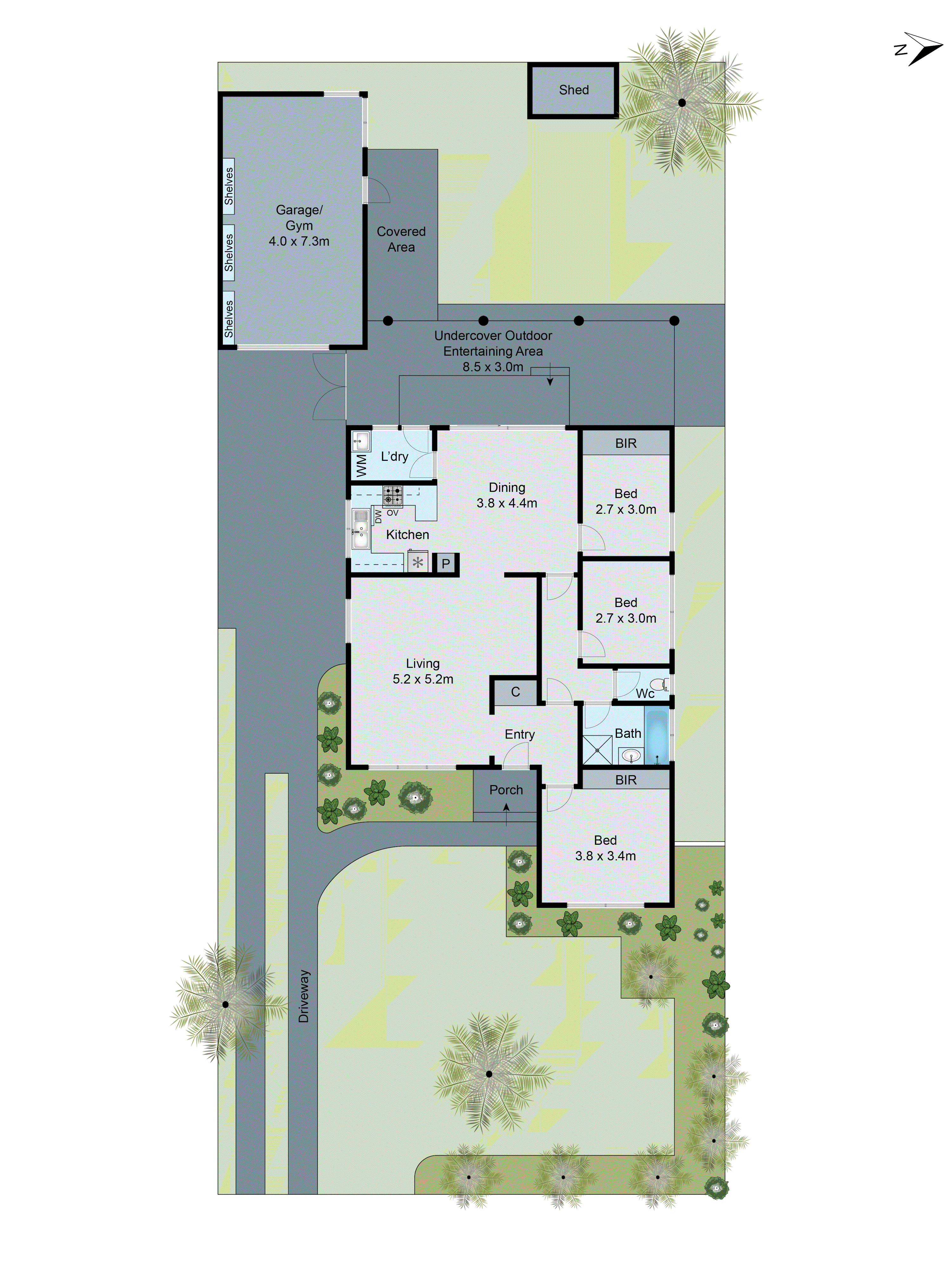 112 Springs Road, Clarinda VIC 3169 - Floorplan