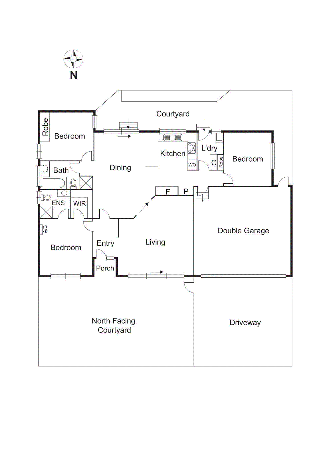 1/12 Swindon Road, Hughesdale VIC 3166 - Floorplan