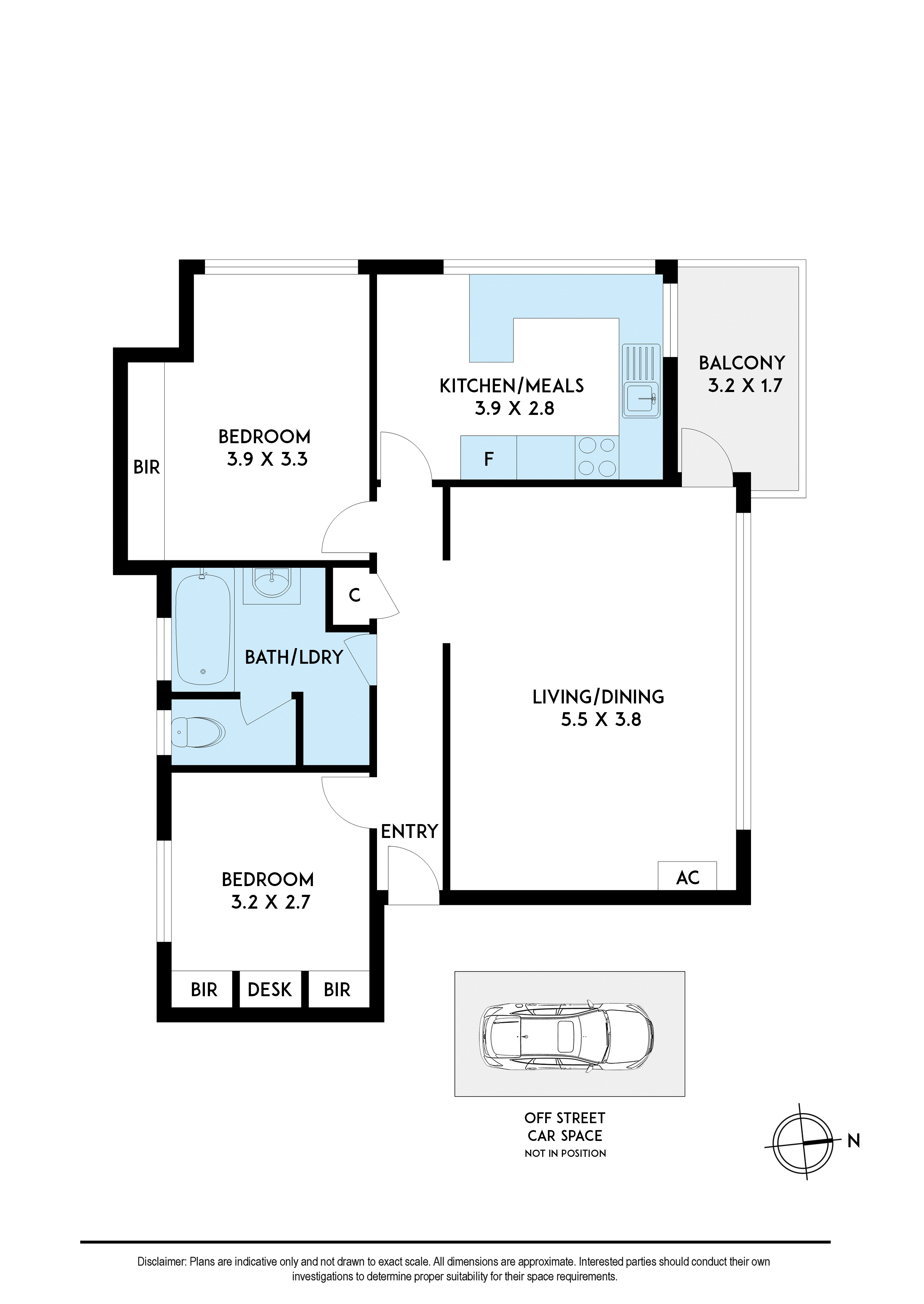 1/12 Vickery Street, Bentleigh VIC 3204 - Floorplan