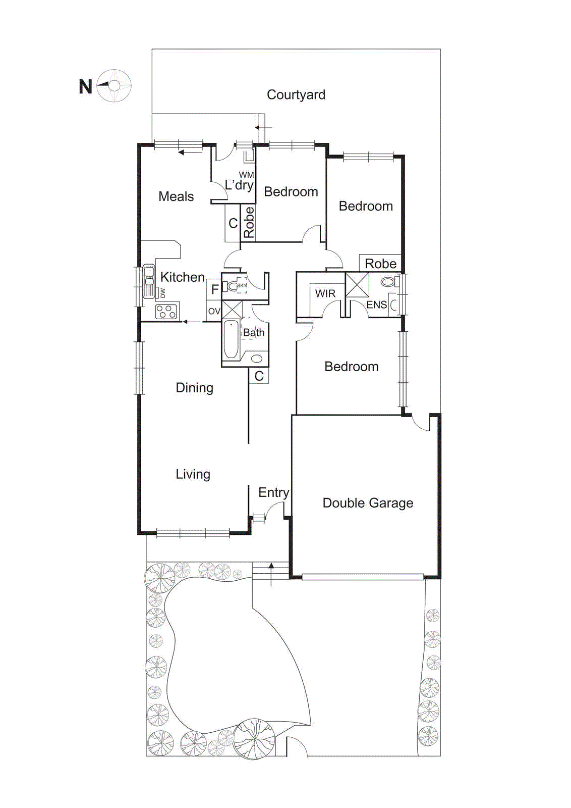 1/12 Wanalta Road, Carnegie VIC 3163 - Floorplan