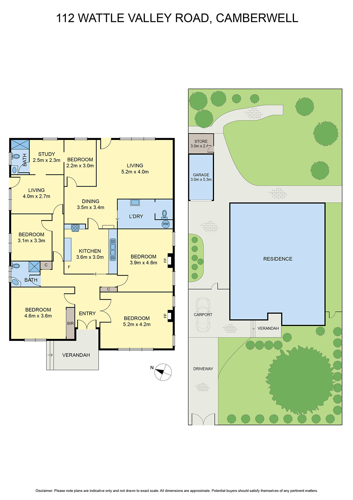 112 Wattle Valley Road, Camberwell VIC 3124 - Floorplan