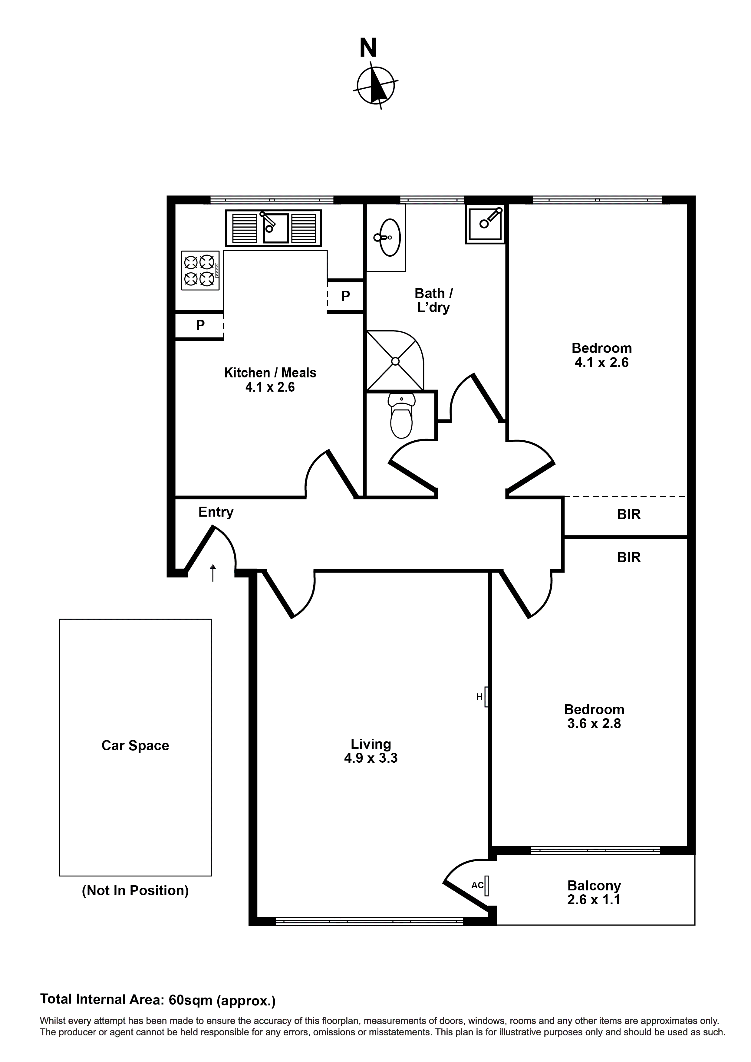 11/20 Bayview Road, Seddon VIC 3011 - Floorplan