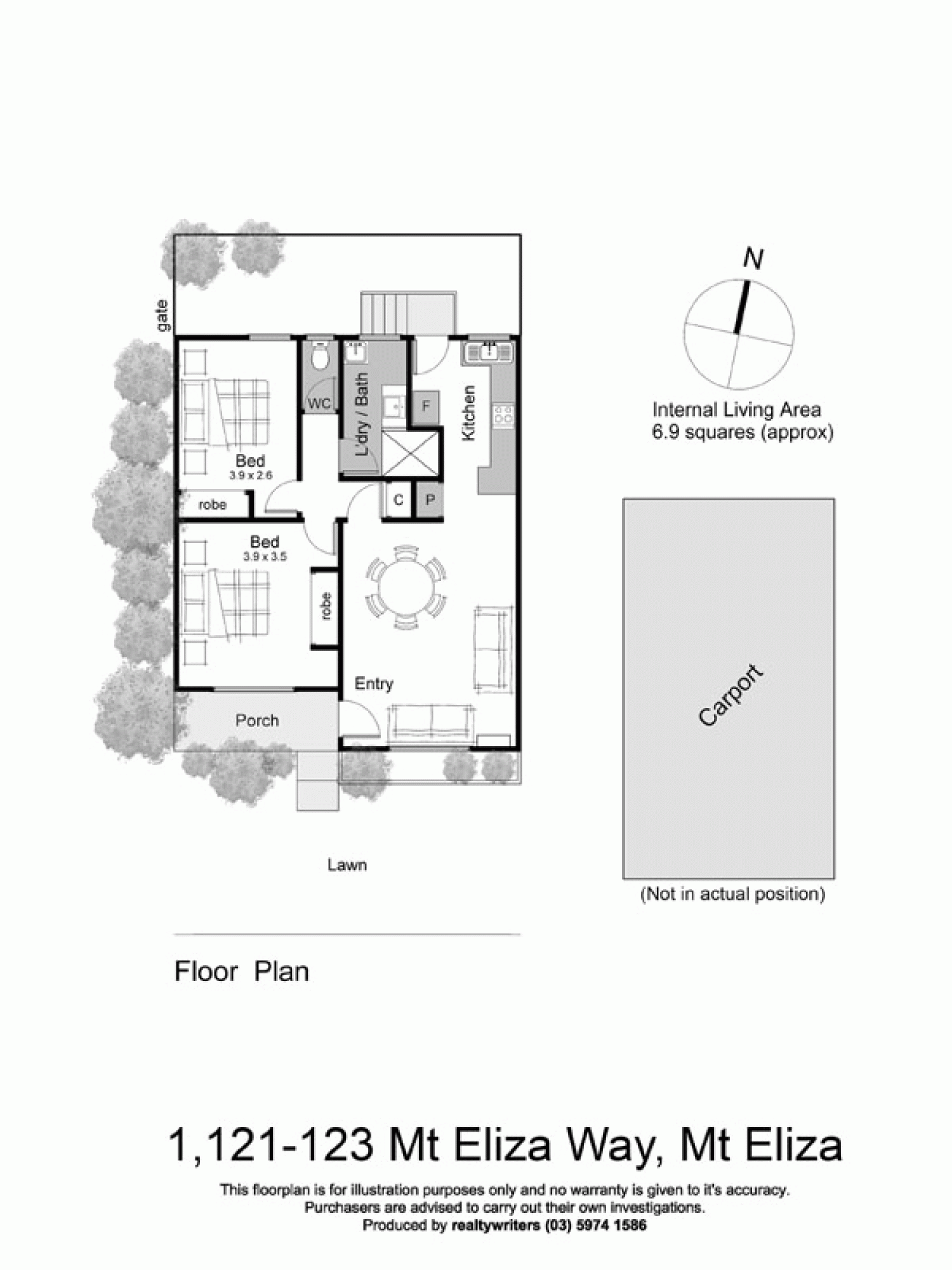 1/121-123 Mount Eliza Way, MOUNT ELIZA VIC 3930 - Floorplan