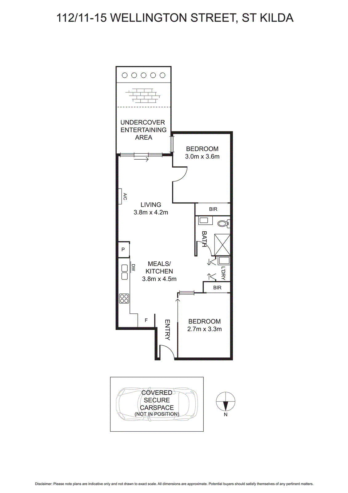 112/11-15 Wellington Street, St Kilda VIC 3182 - Floorplan
