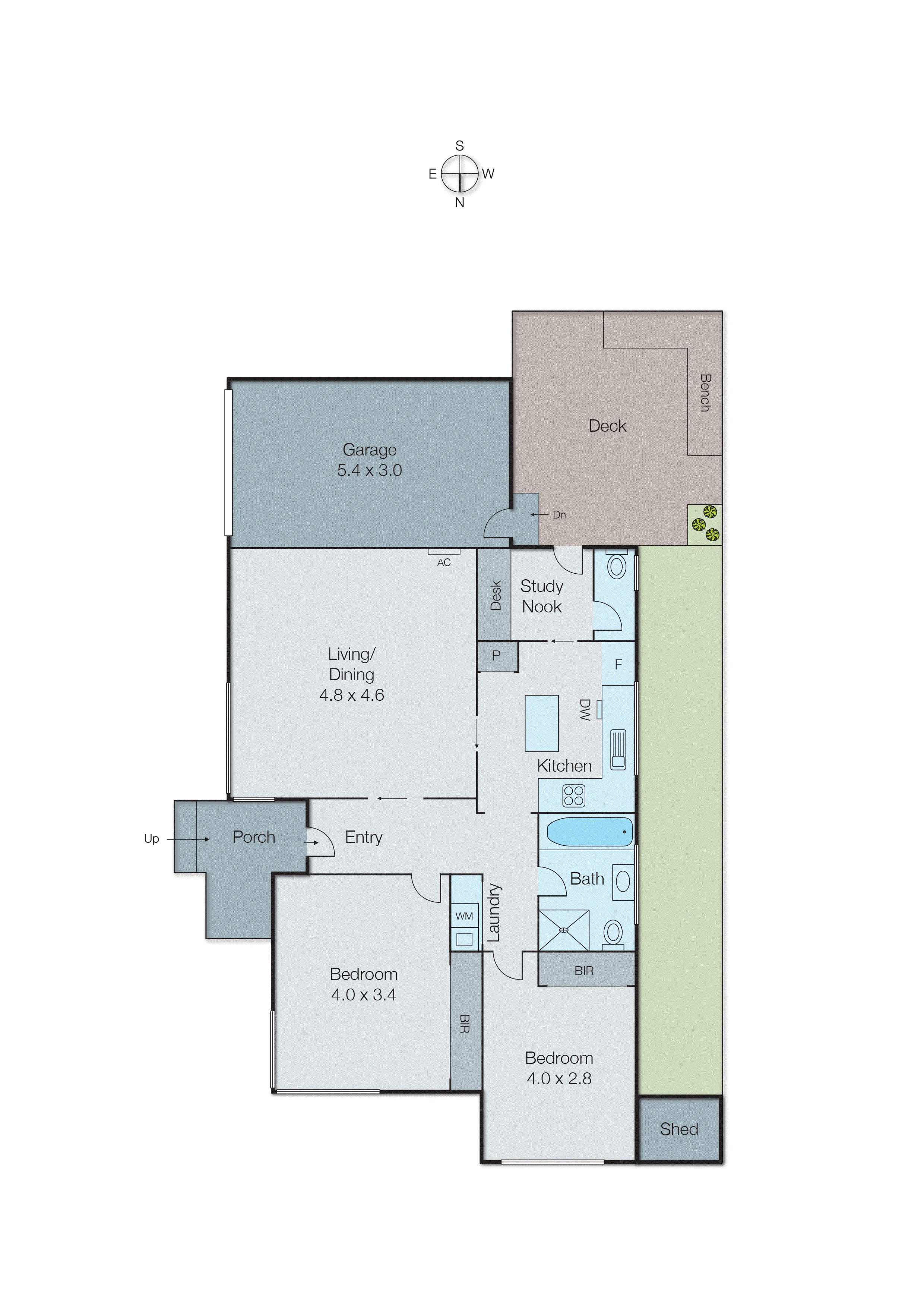 1/122 Como Parade West, Parkdale VIC 3195 - Floorplan