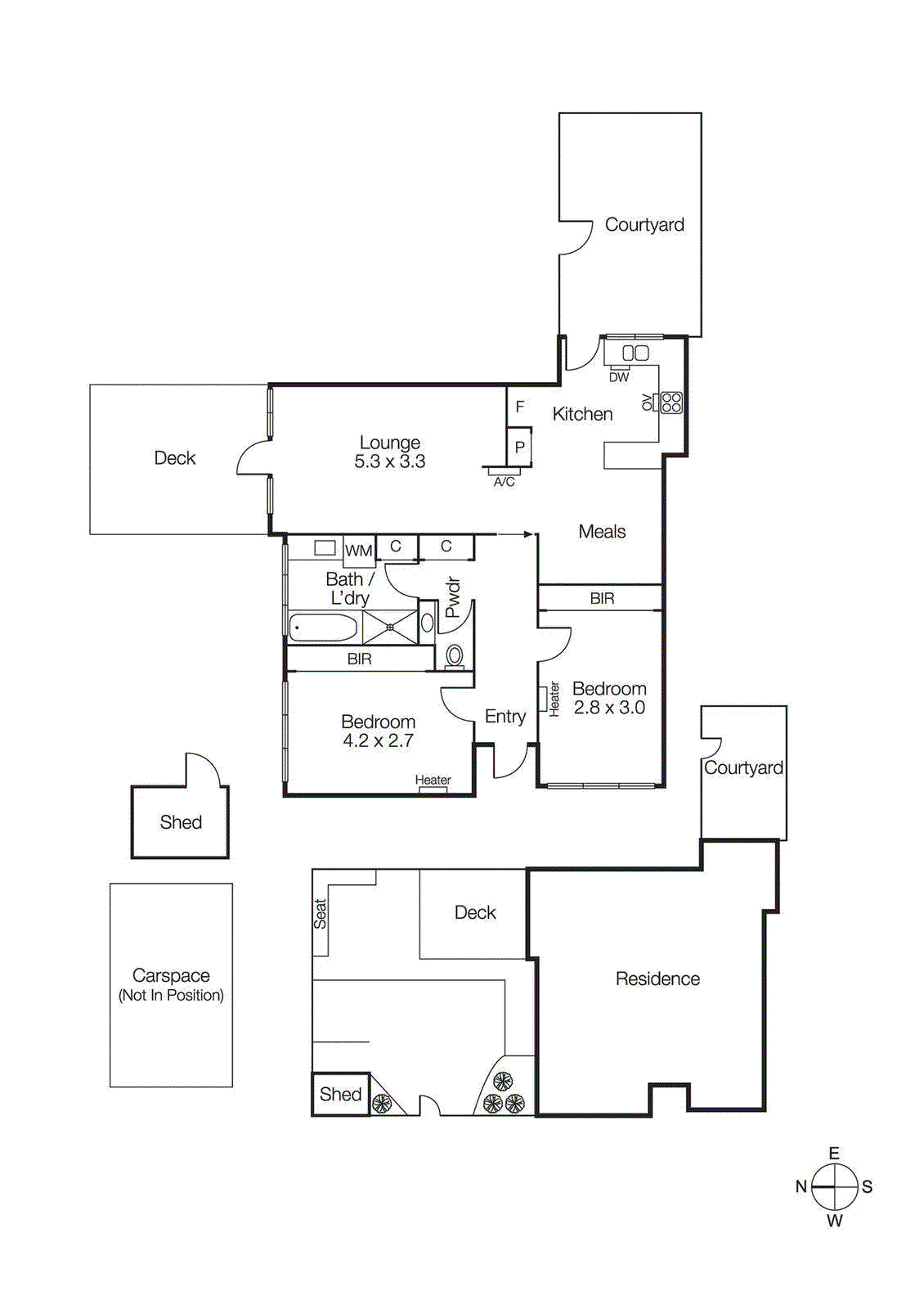 1/122 North Road, Brighton VIC 3186 - Floorplan
