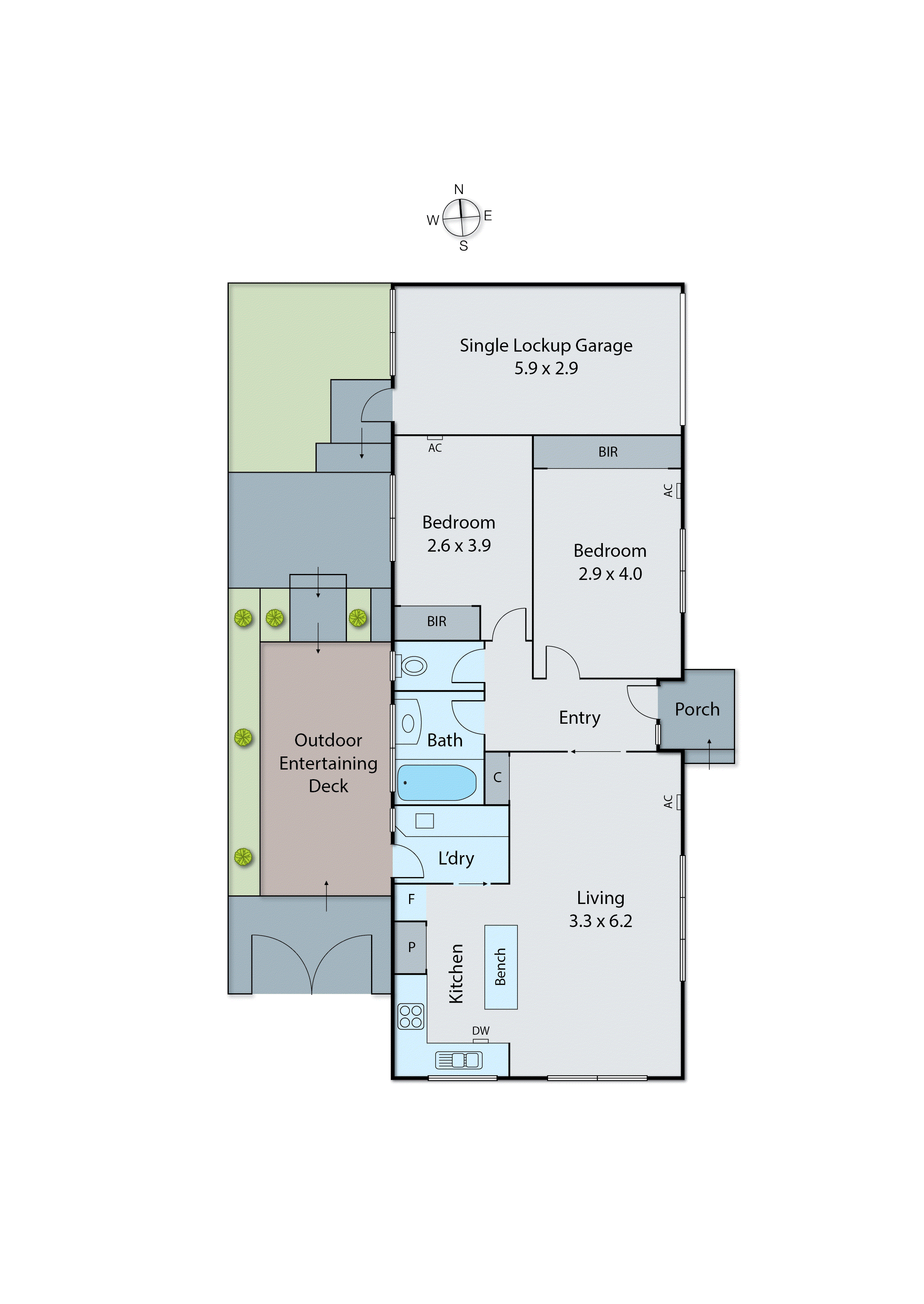 1/125 Park Road, Cheltenham VIC 3192 - Floorplan