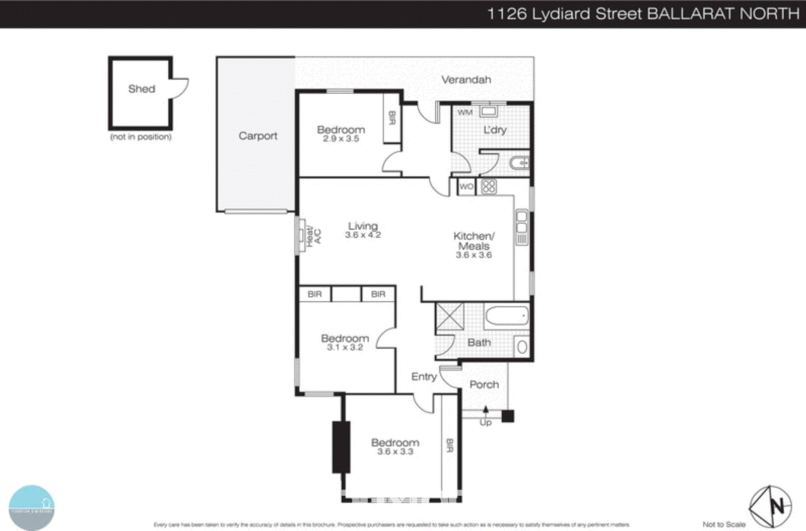 1126 Lydiard Street, Ballarat North VIC 3350 - Floorplan