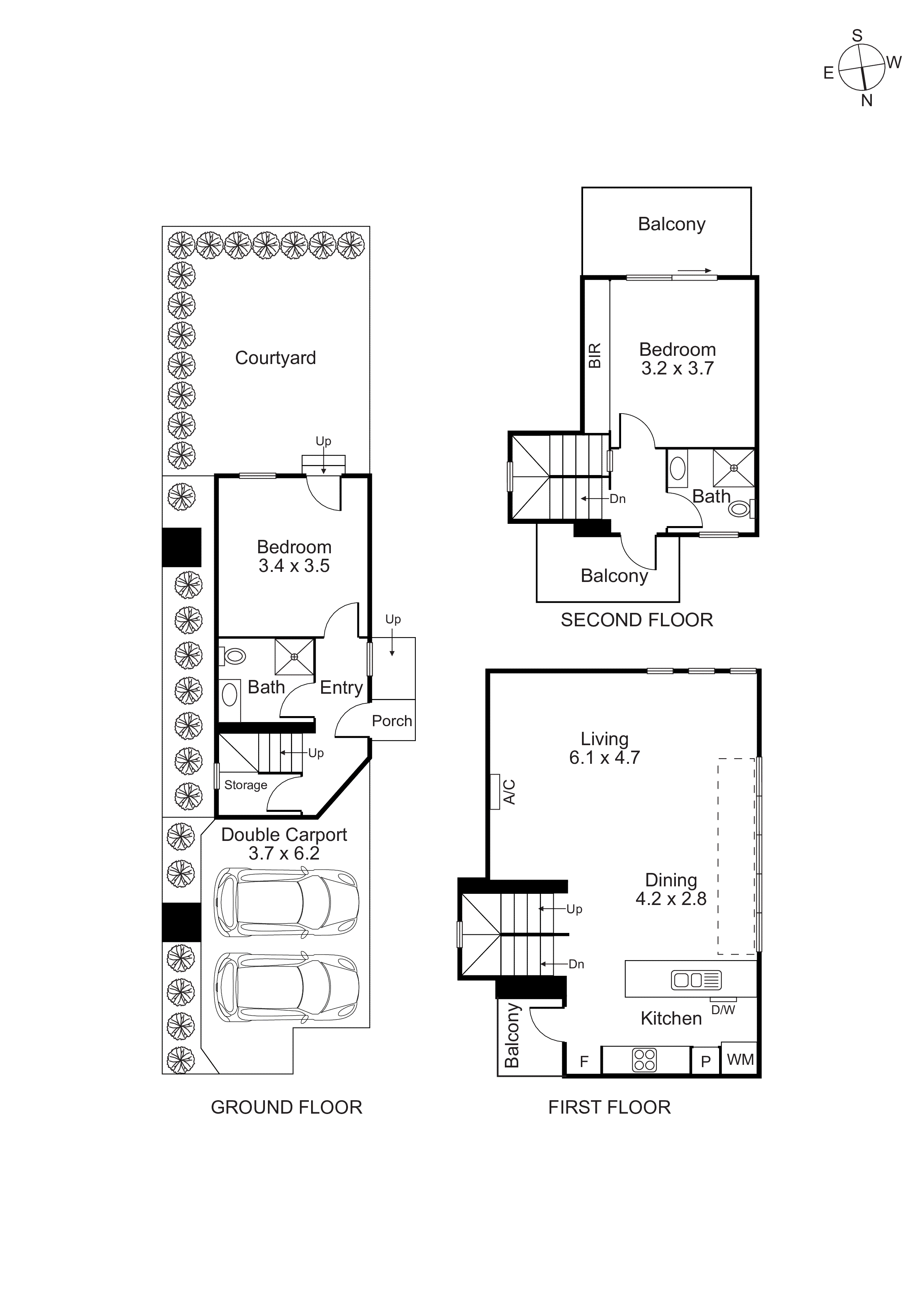 1/1261 Glen Huntly Road, Carnegie VIC 3163 - Floorplan