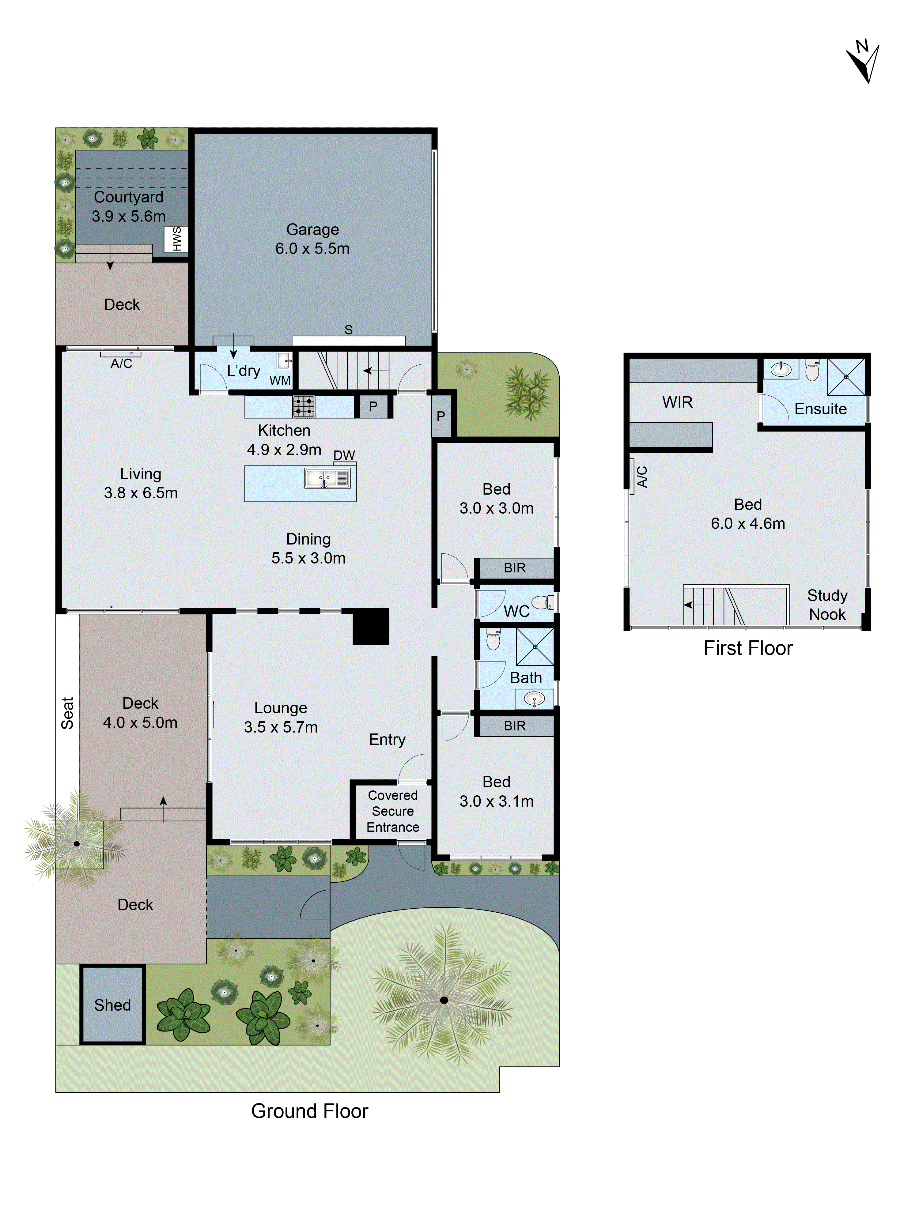 1/1262 North Road, Oakleigh South VIC 3167 - Floorplan