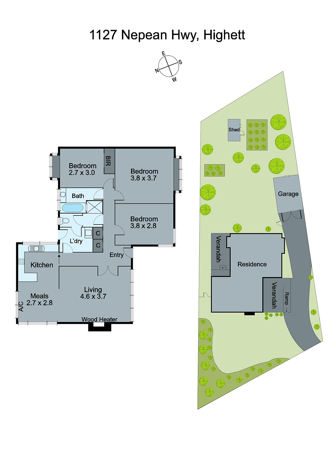 1127 Nepean Highway, Highett VIC 3190 - Floorplan
