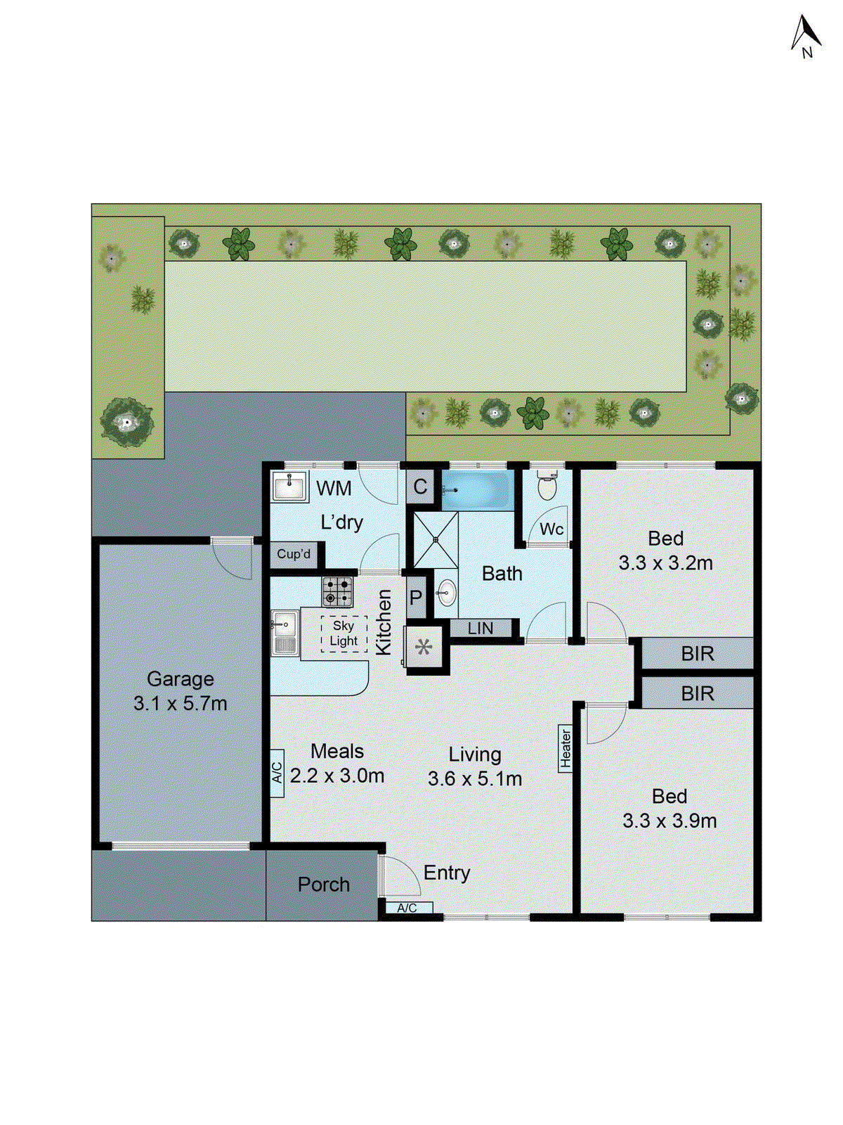 1/128 Elizabeth Street, Geelong West VIC 3218 - Floorplan