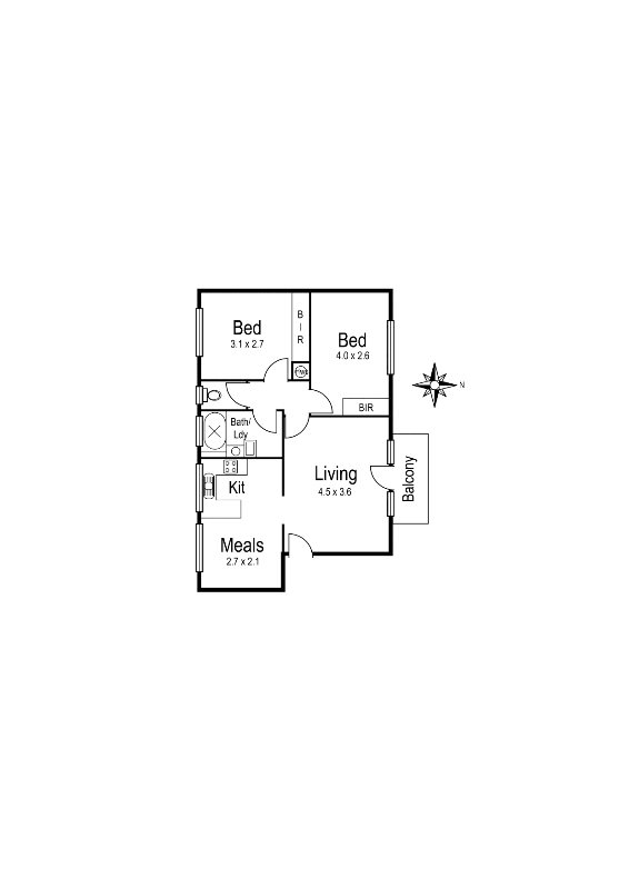 11/283 Williamstown Road, YARRAVILLE VIC 3013 - Floorplan