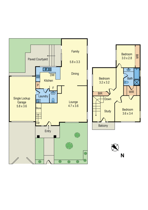 1/129 Balcombe Road, Mentone VIC 3194 - Floorplan