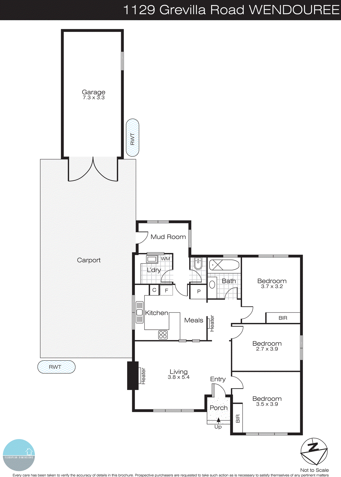 1129 Grevillea Road, Wendouree VIC 3355 - Floorplan