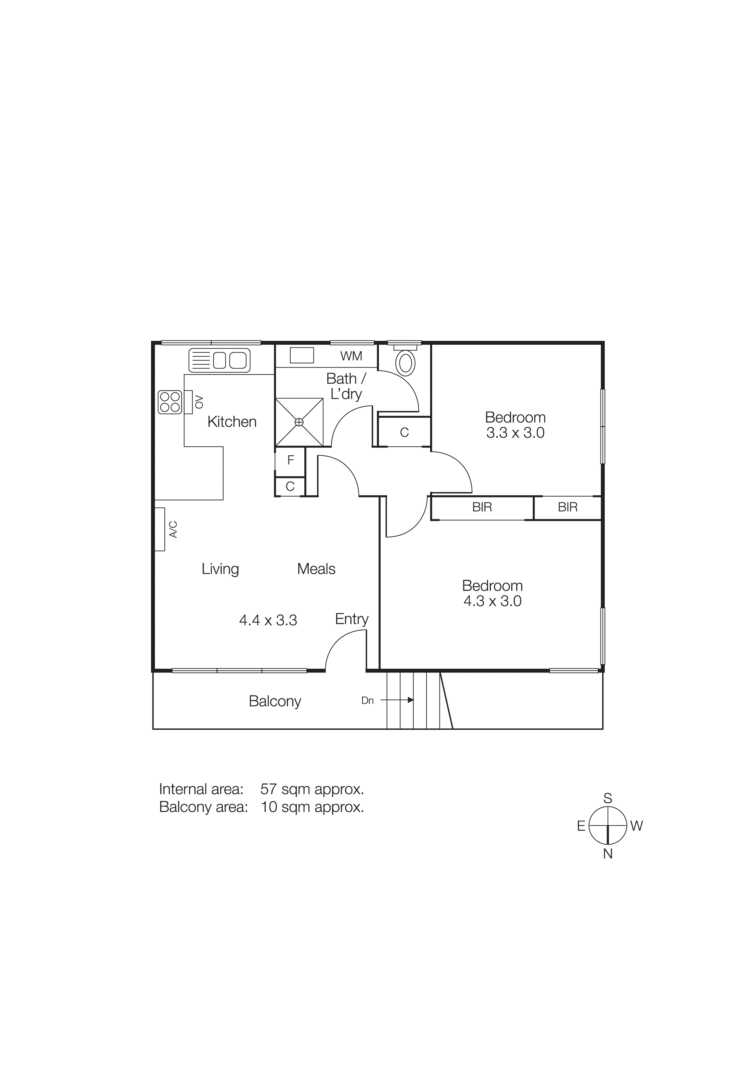 11/293-294 Nepean Highway, Seaford VIC 3198 - Floorplan