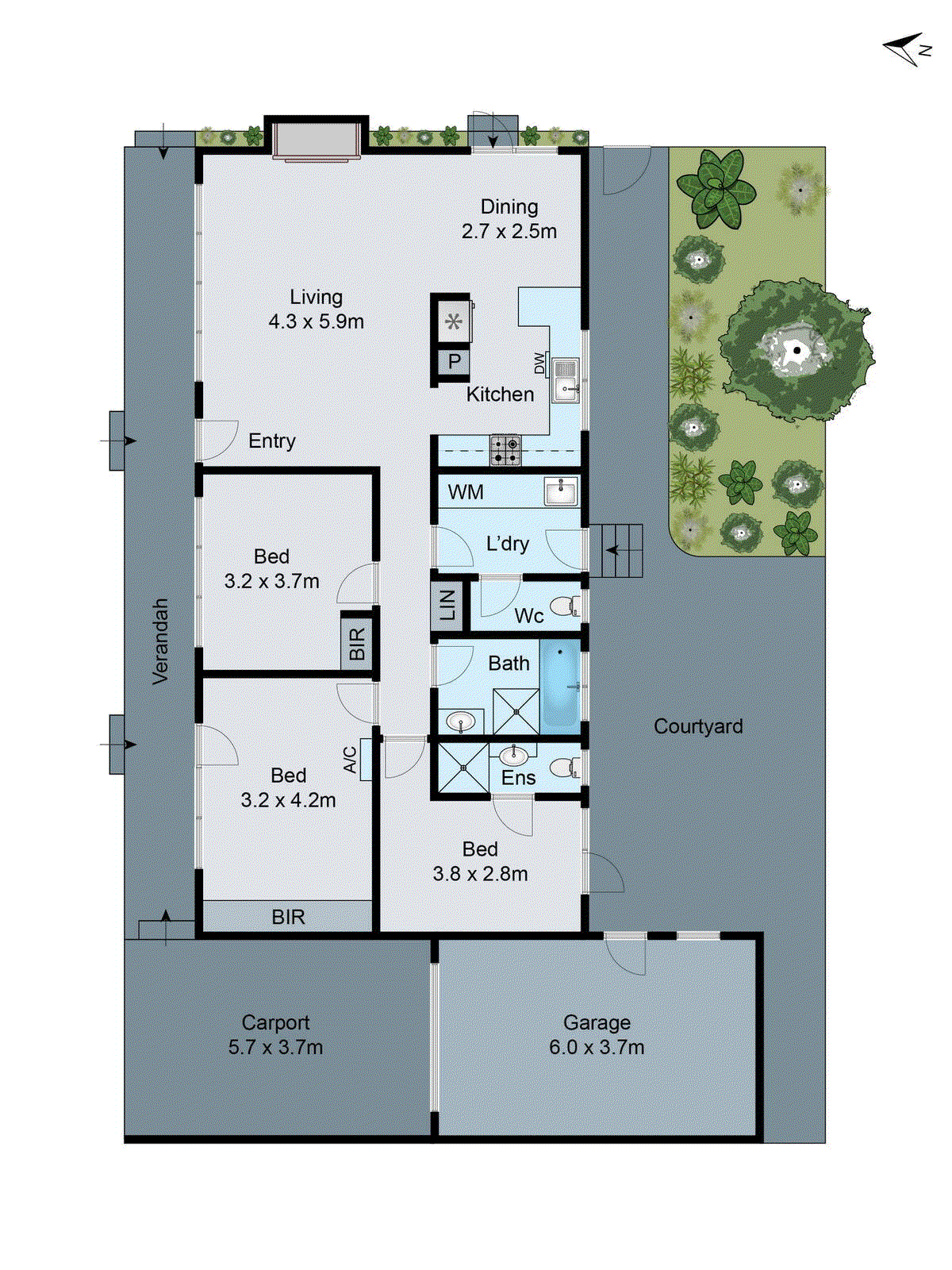 1/13-15 Glamis Street, Newtown VIC 3220 - Floorplan