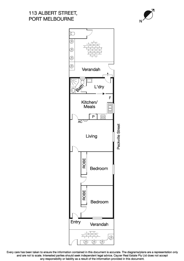 113 Albert Street, PORT MELBOURNE VIC 3207 - Floorplan