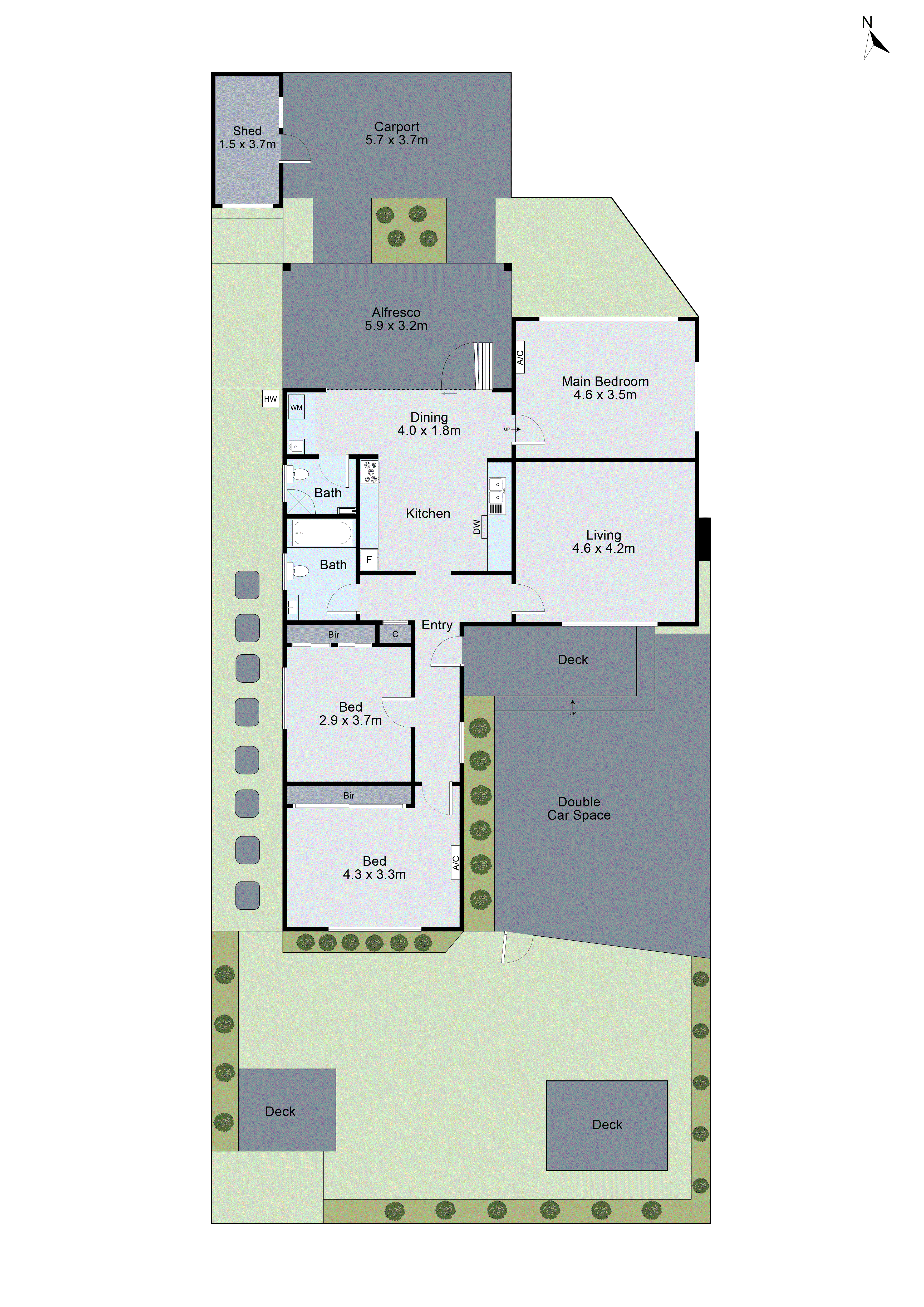 1/13 Boyd Avenue, Oakleigh East VIC 3166 - Floorplan