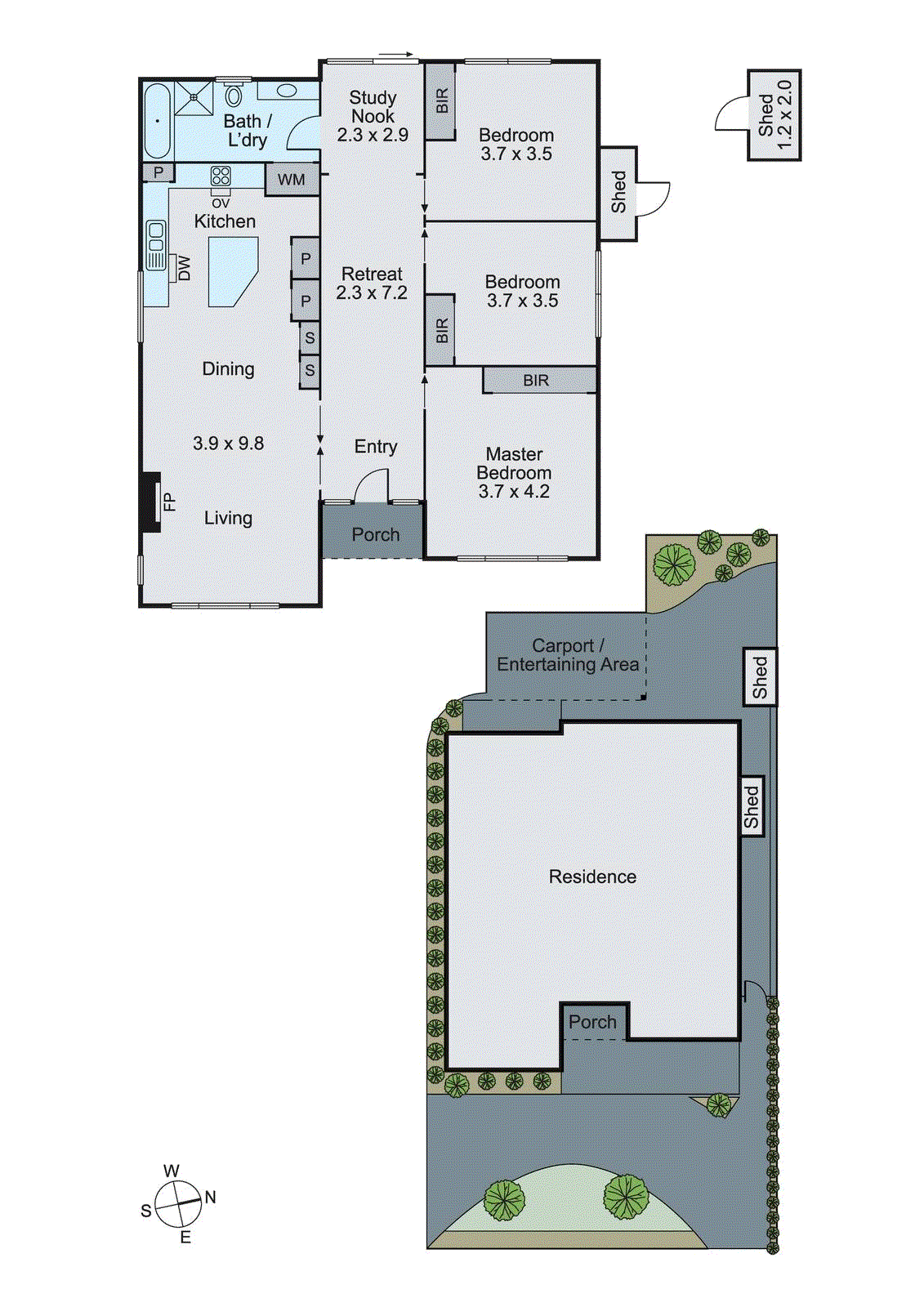 1/13 Brand Street, Mount Waverley VIC 3149 - Floorplan