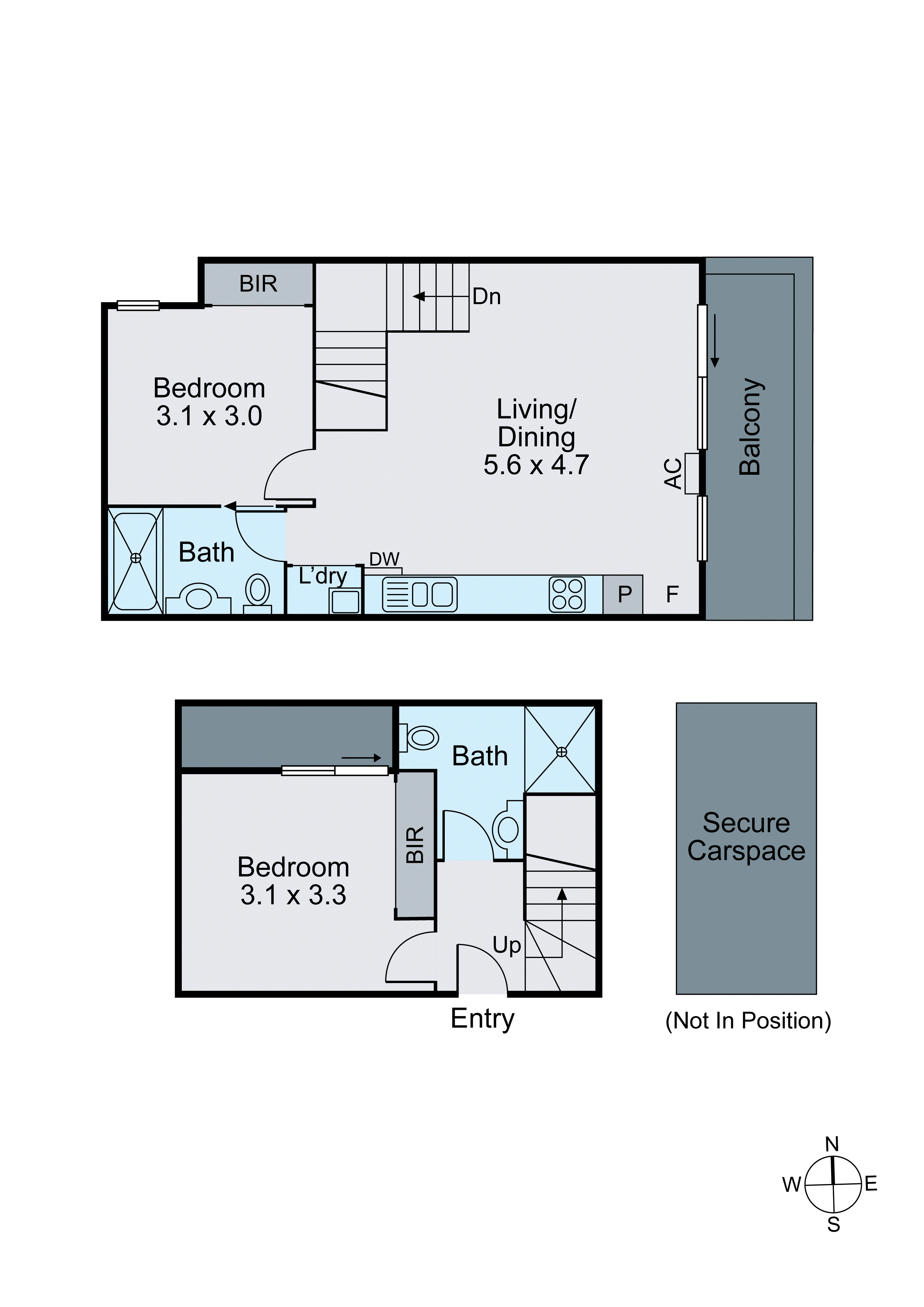 1/13 Chapel Road, Moorabbin VIC 3189 - Floorplan