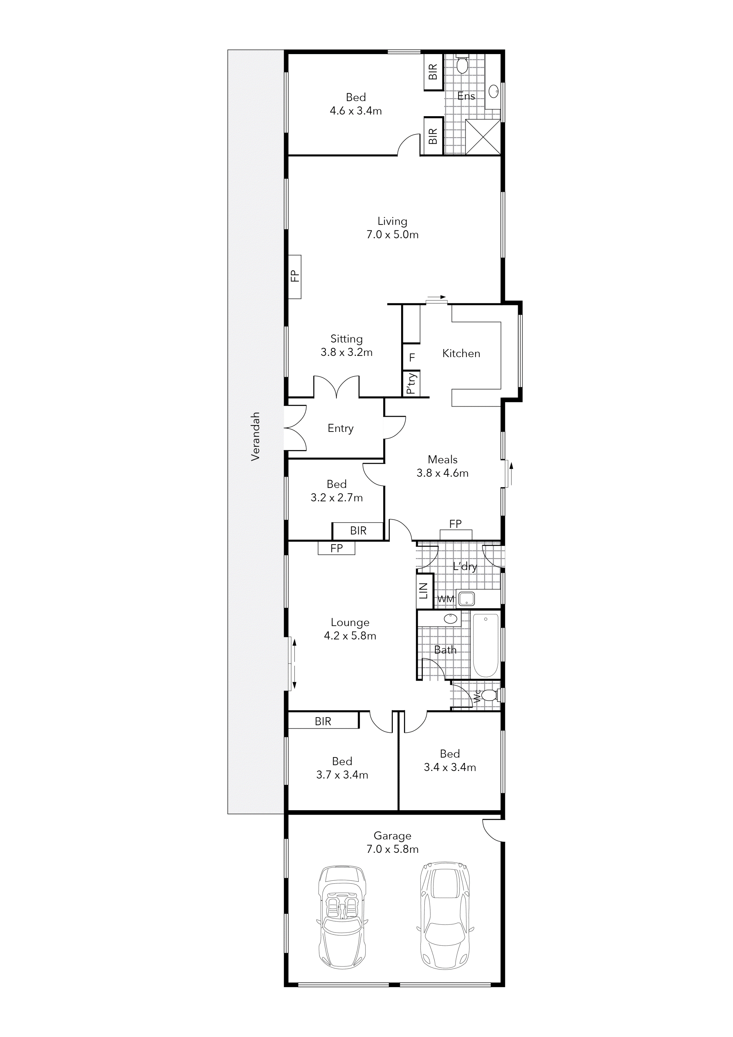 113 Chapmans Road, Gordon VIC 3345 - Floorplan