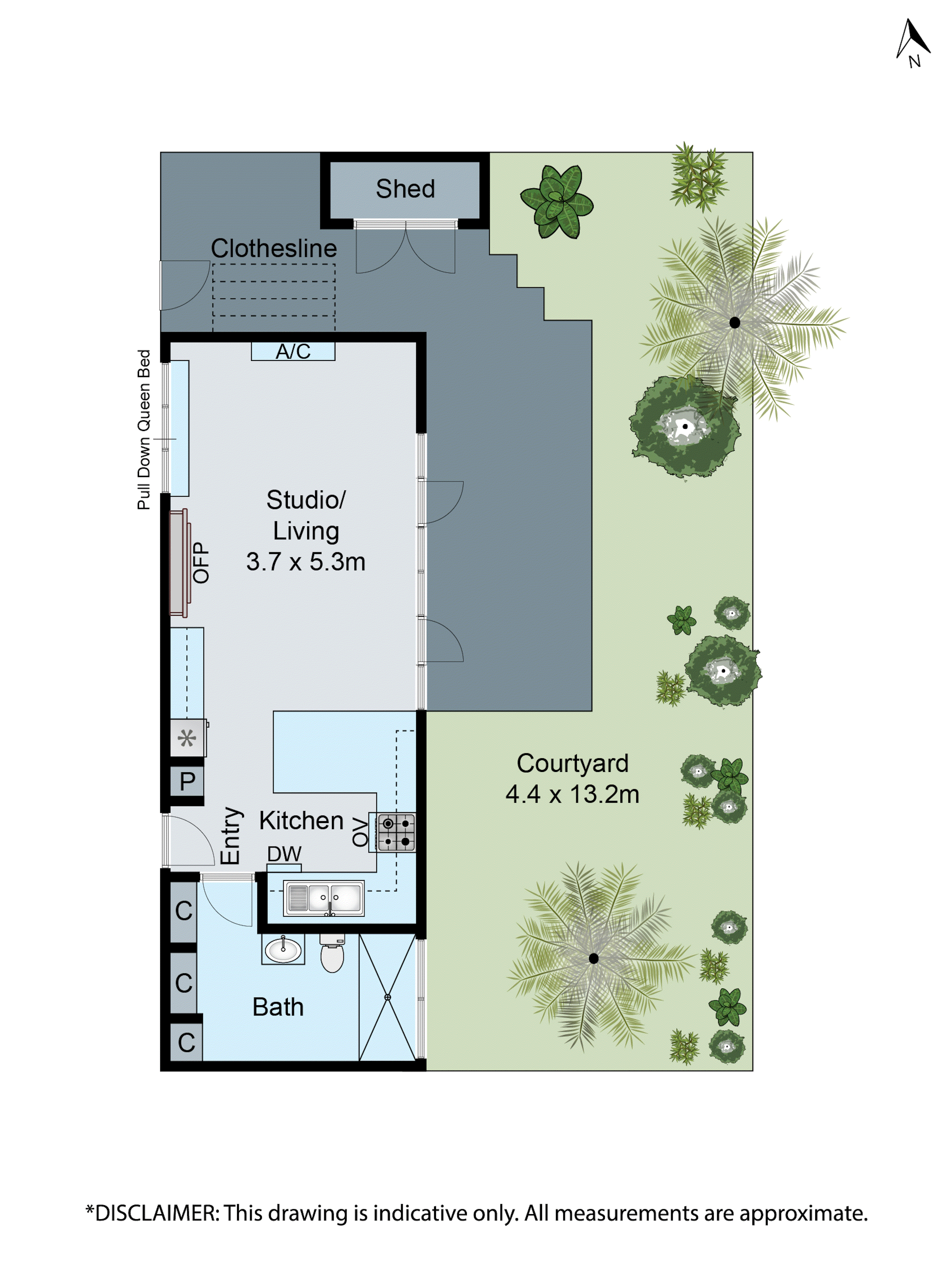 1/13 Clendon Road, Armadale VIC 3143 - Floorplan