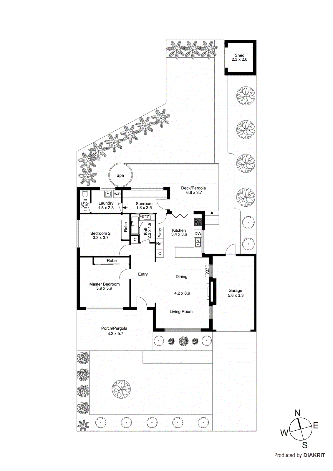1/13 Farleigh Avenue, Burwood VIC 3125 - Floorplan