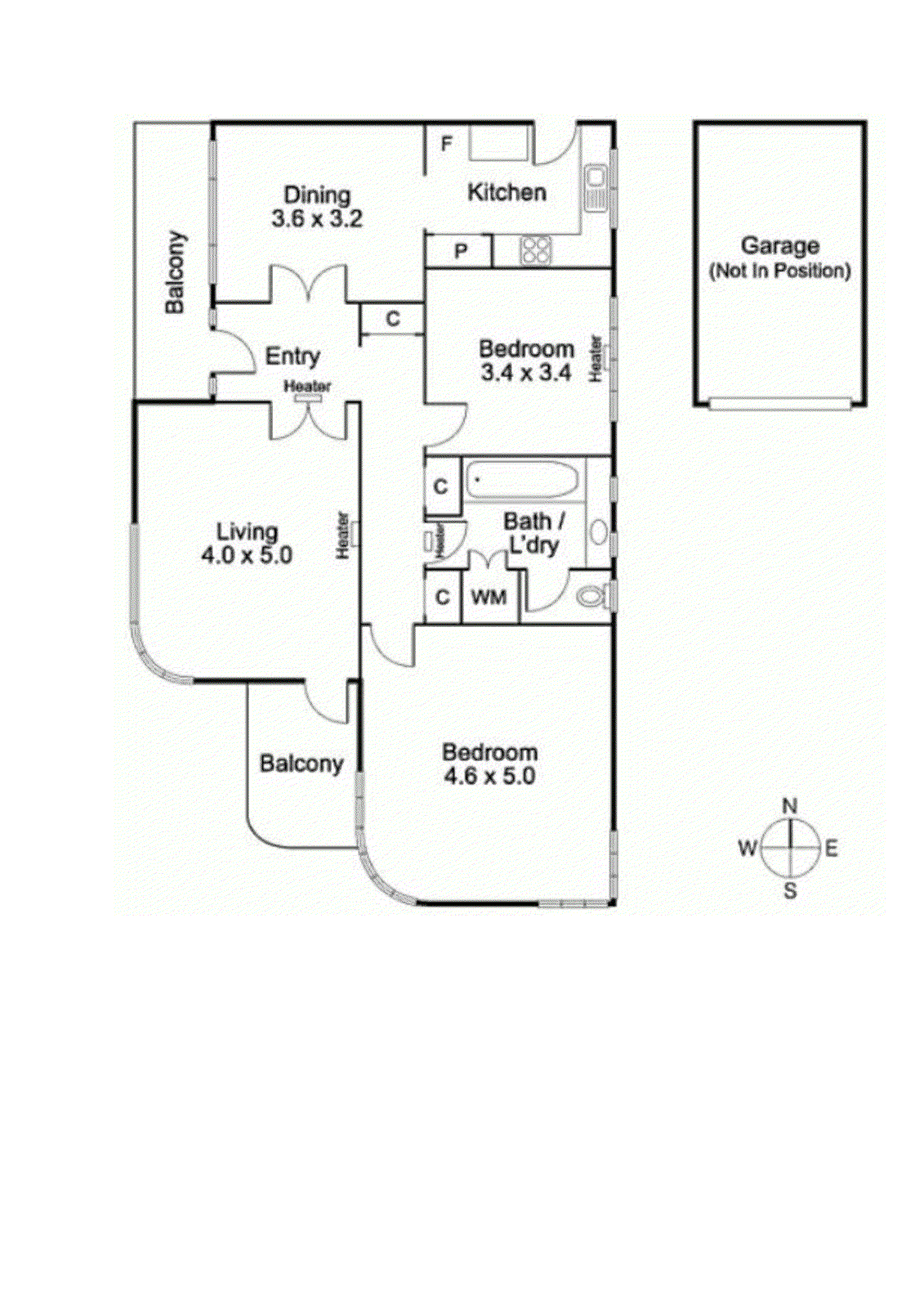1/13 Hughenden Road, St Kilda East VIC 3183 - Floorplan