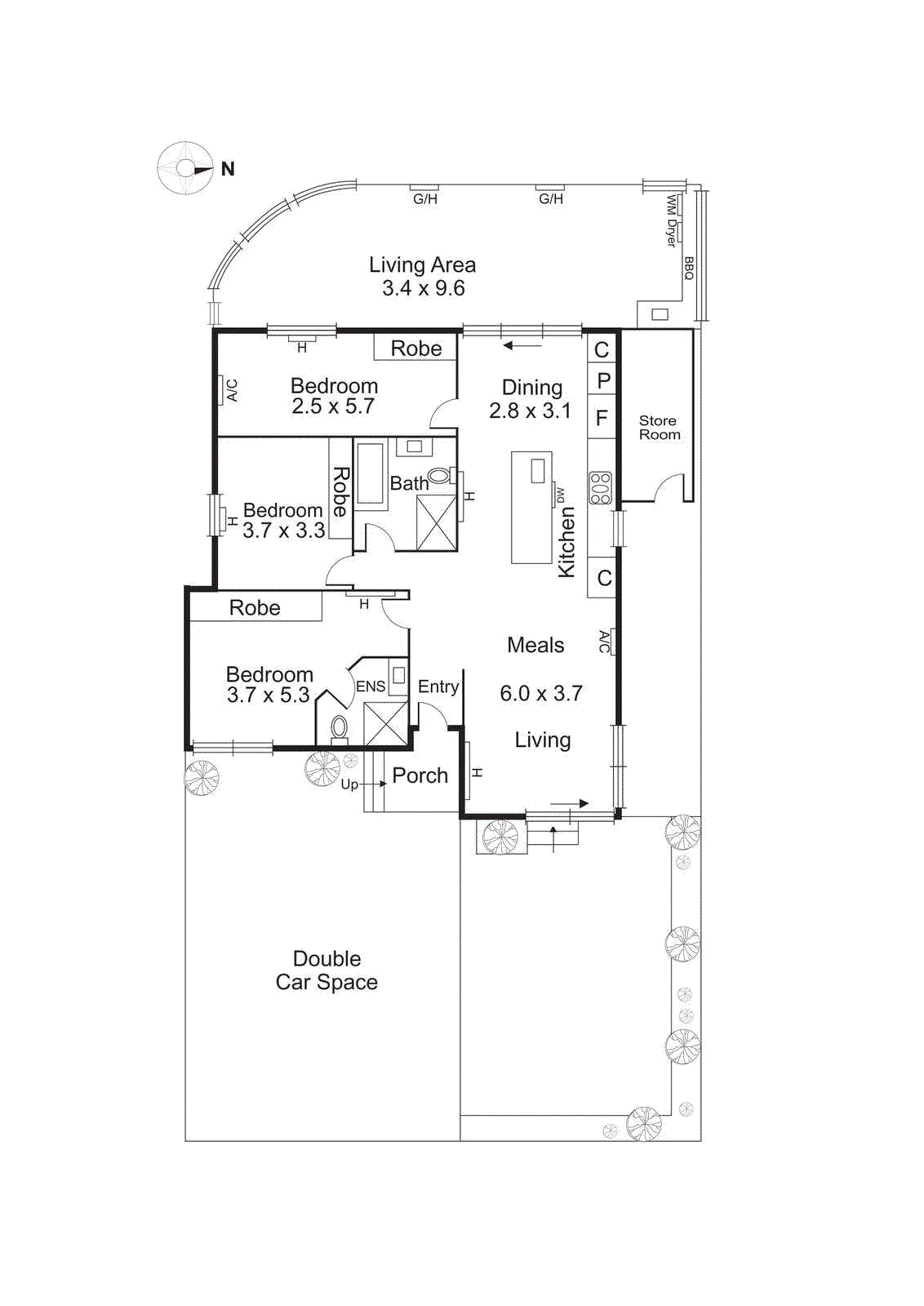 1/13 Lilac Street, Bentleigh East VIC 3165 - Floorplan