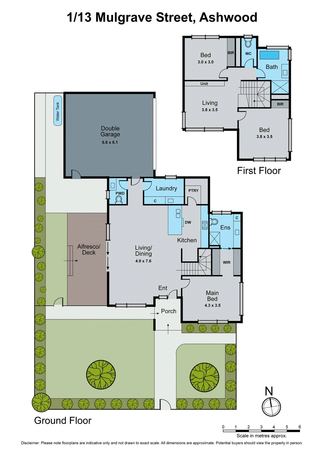 1/13 Mulgrave Street, Ashwood VIC 3147 - Floorplan