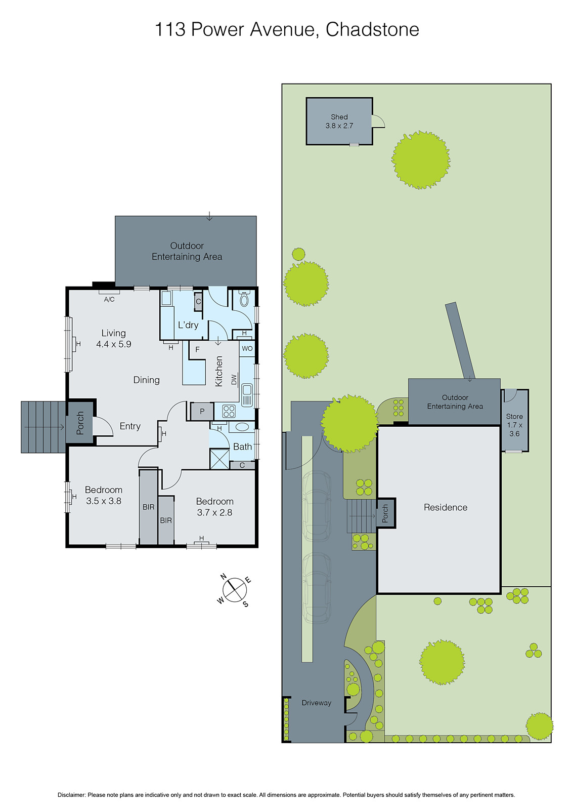 113 Power Avenue, Chadstone VIC 3148 - Floorplan