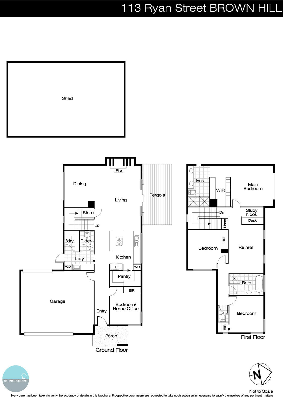113 Ryan Street, Brown Hill VIC 3350 - Floorplan