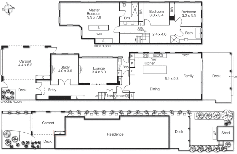 1/13 Studley Road, Brighton East VIC 3187 - Floorplan