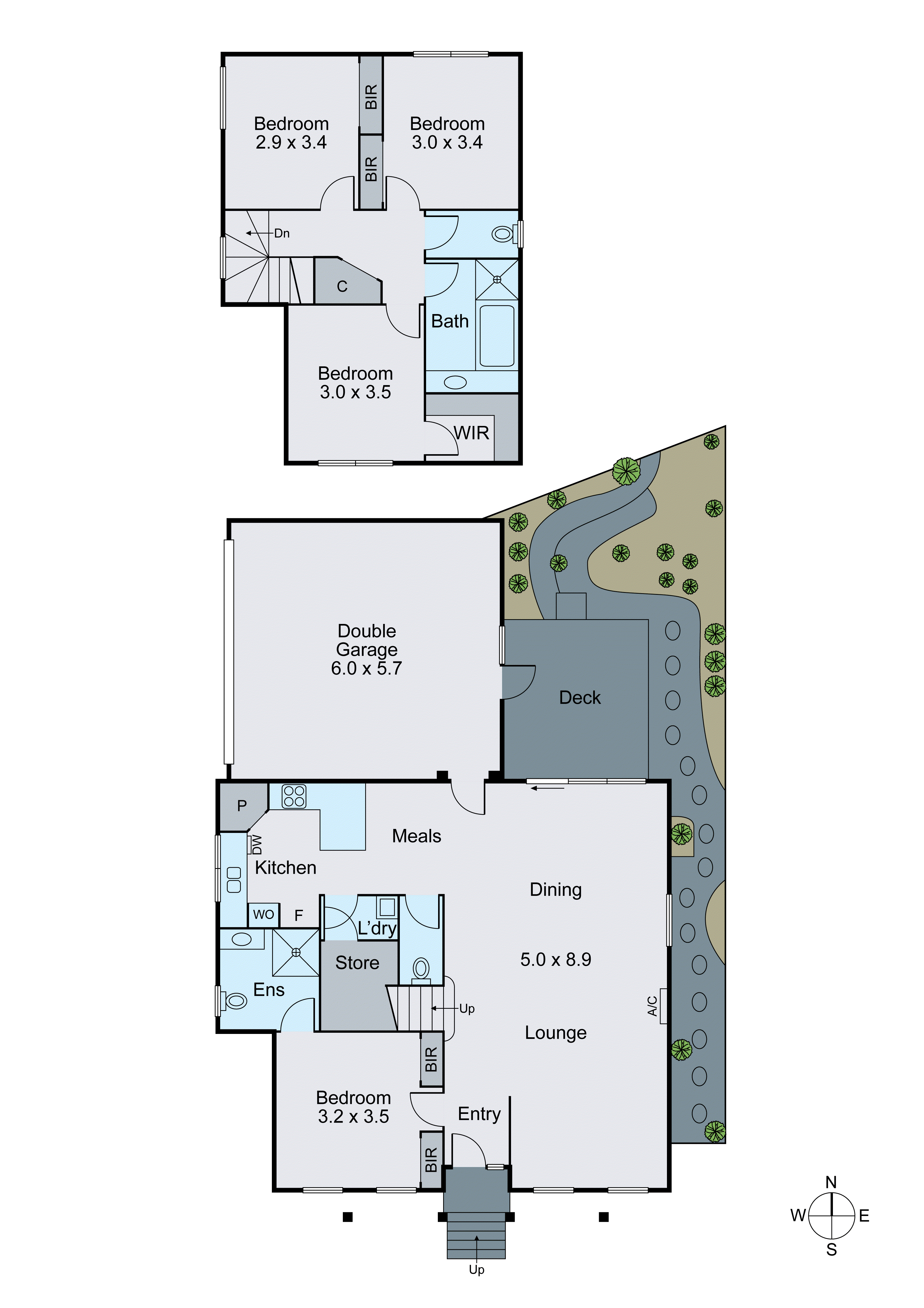 1/13 Sylvan Crescent, Ashwood VIC 3147 - Floorplan