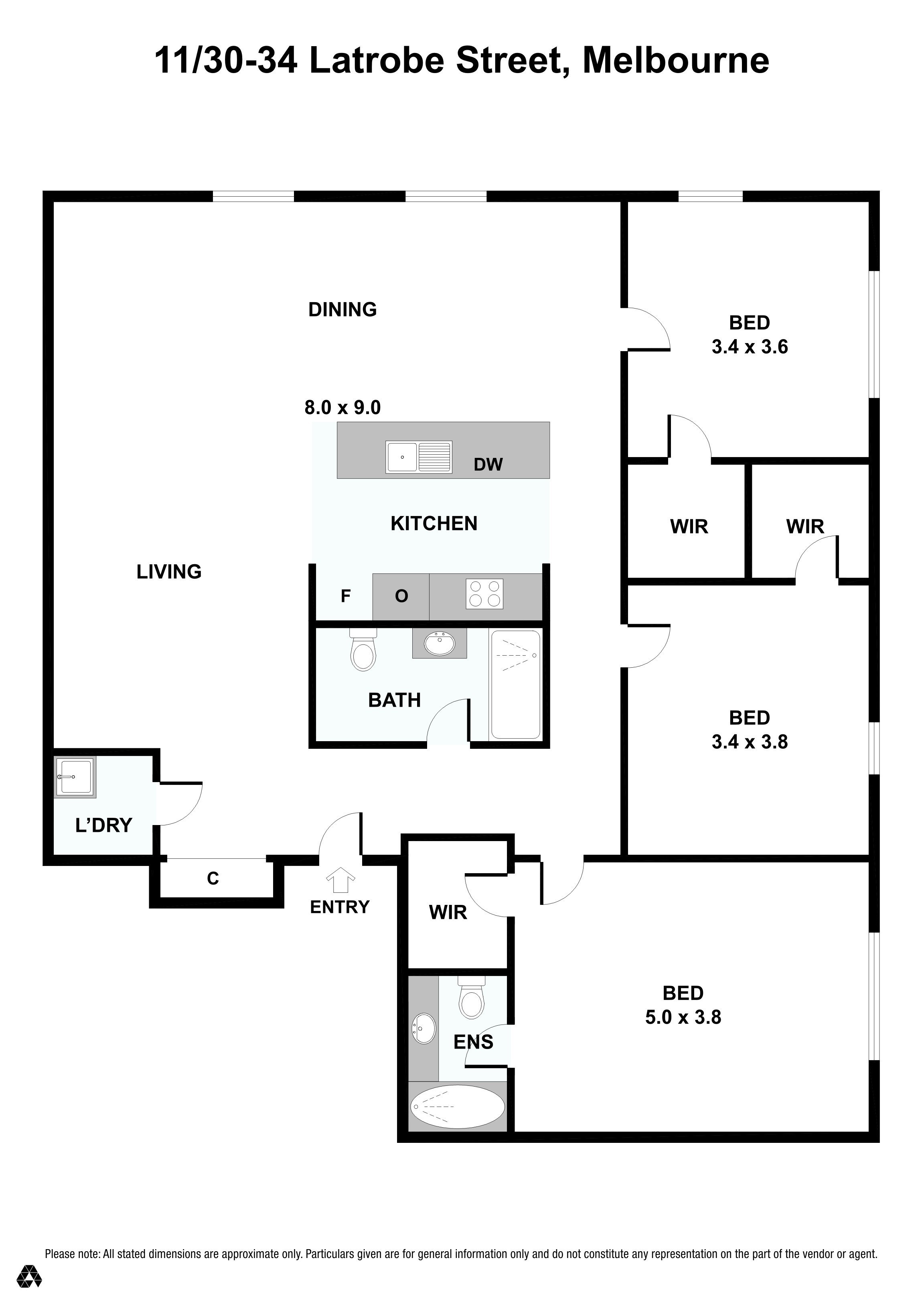 11/30-34 Latrobe Street, MELBOURNE VIC 3000 - Floorplan