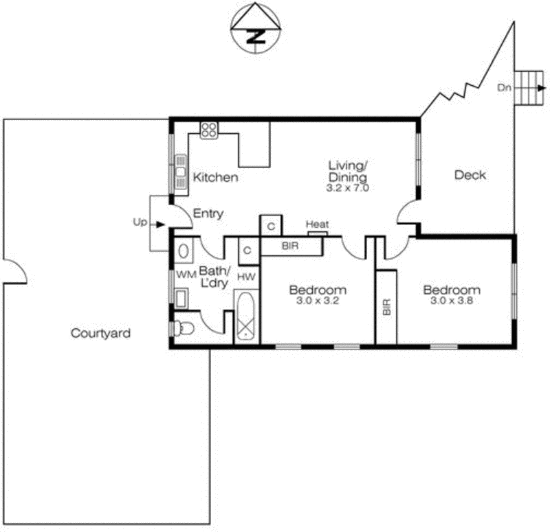 1, 1/30 Bacchus Road, Mount Clear VIC 3350 - Floorplan