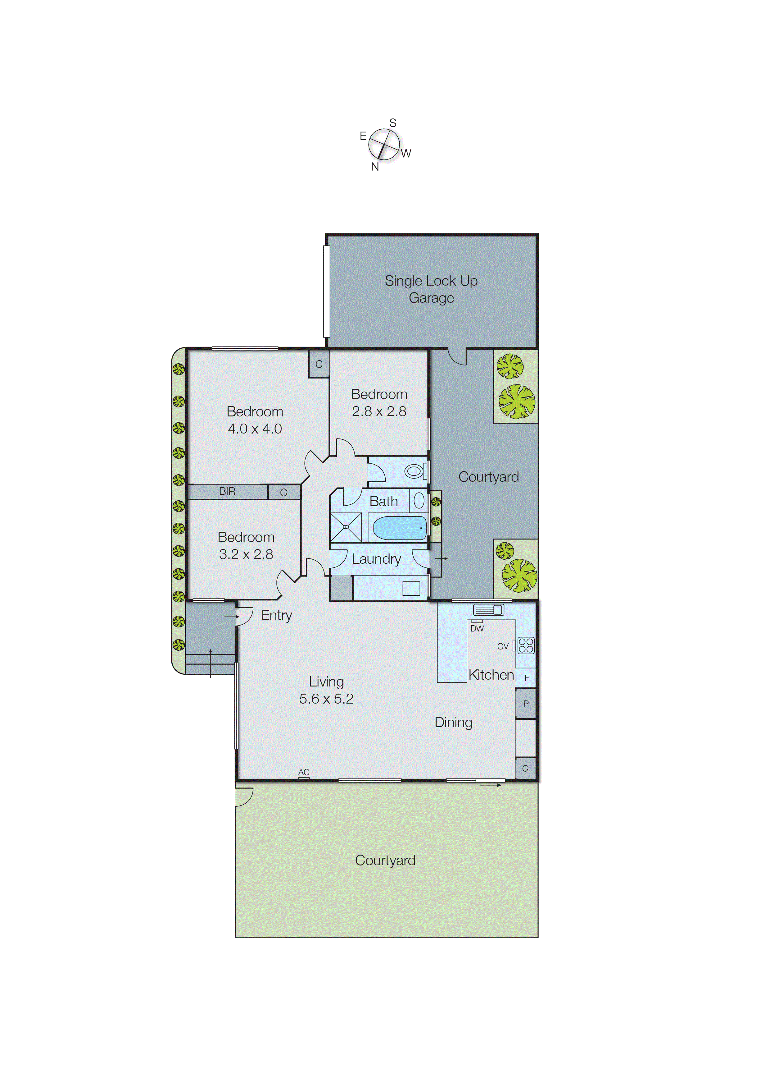 1/130 Lower Dandenong Road, Parkdale VIC 3195 - Floorplan