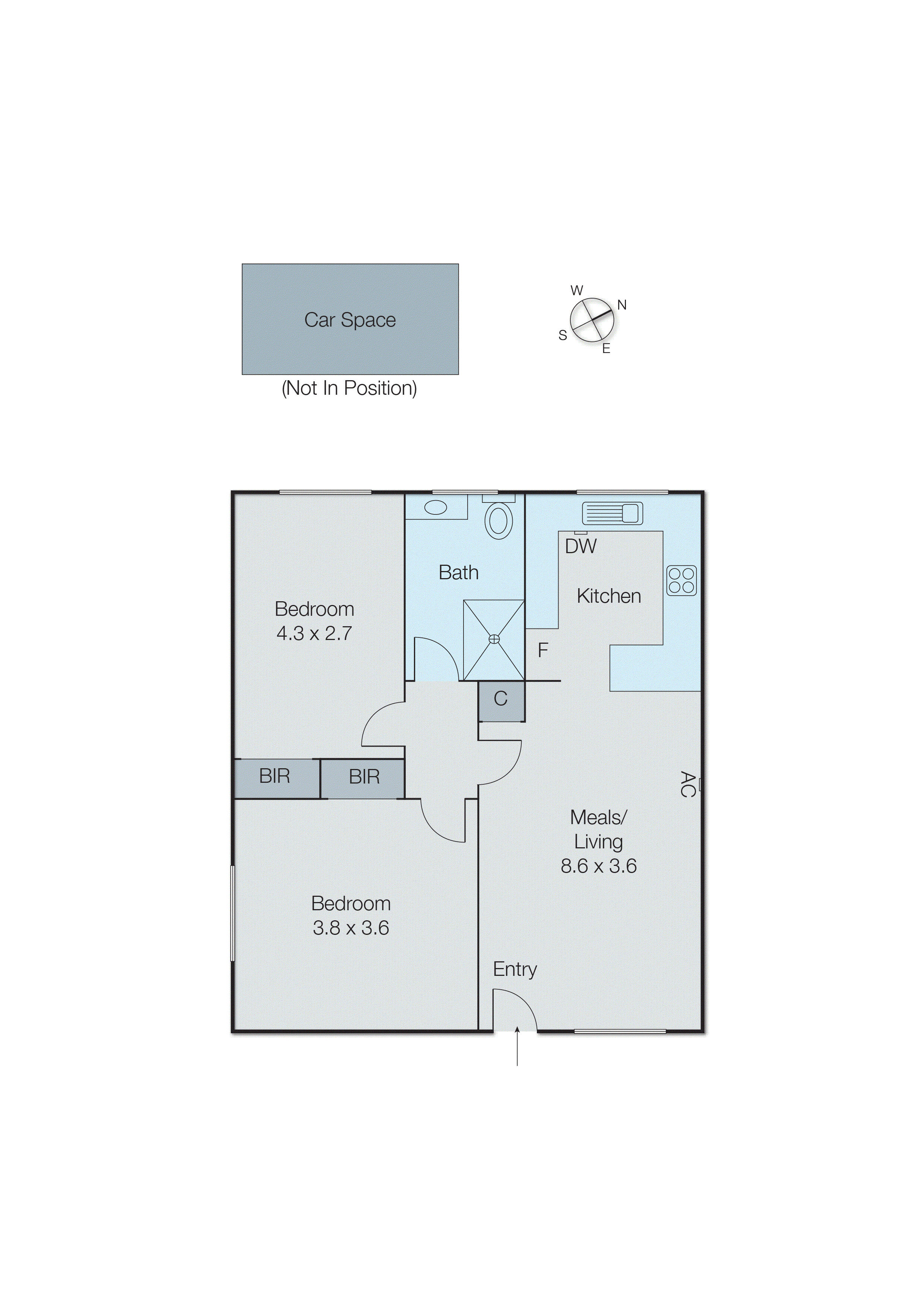 1/131-135 Cavanagh Street, Cheltenham VIC 3192 - Floorplan