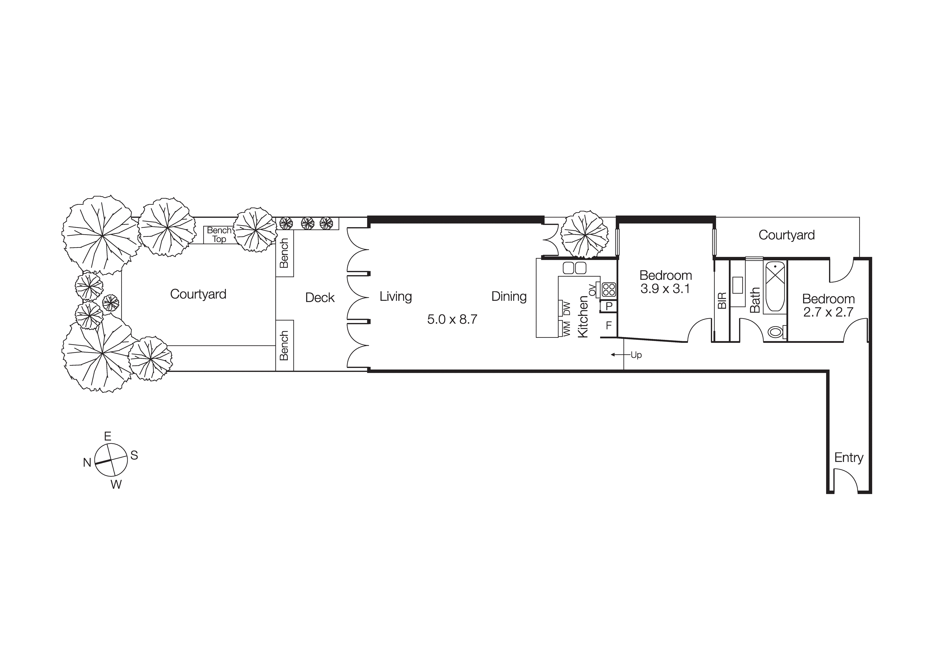 1/132 Carlisle Street, St Kilda VIC 3182 - Floorplan