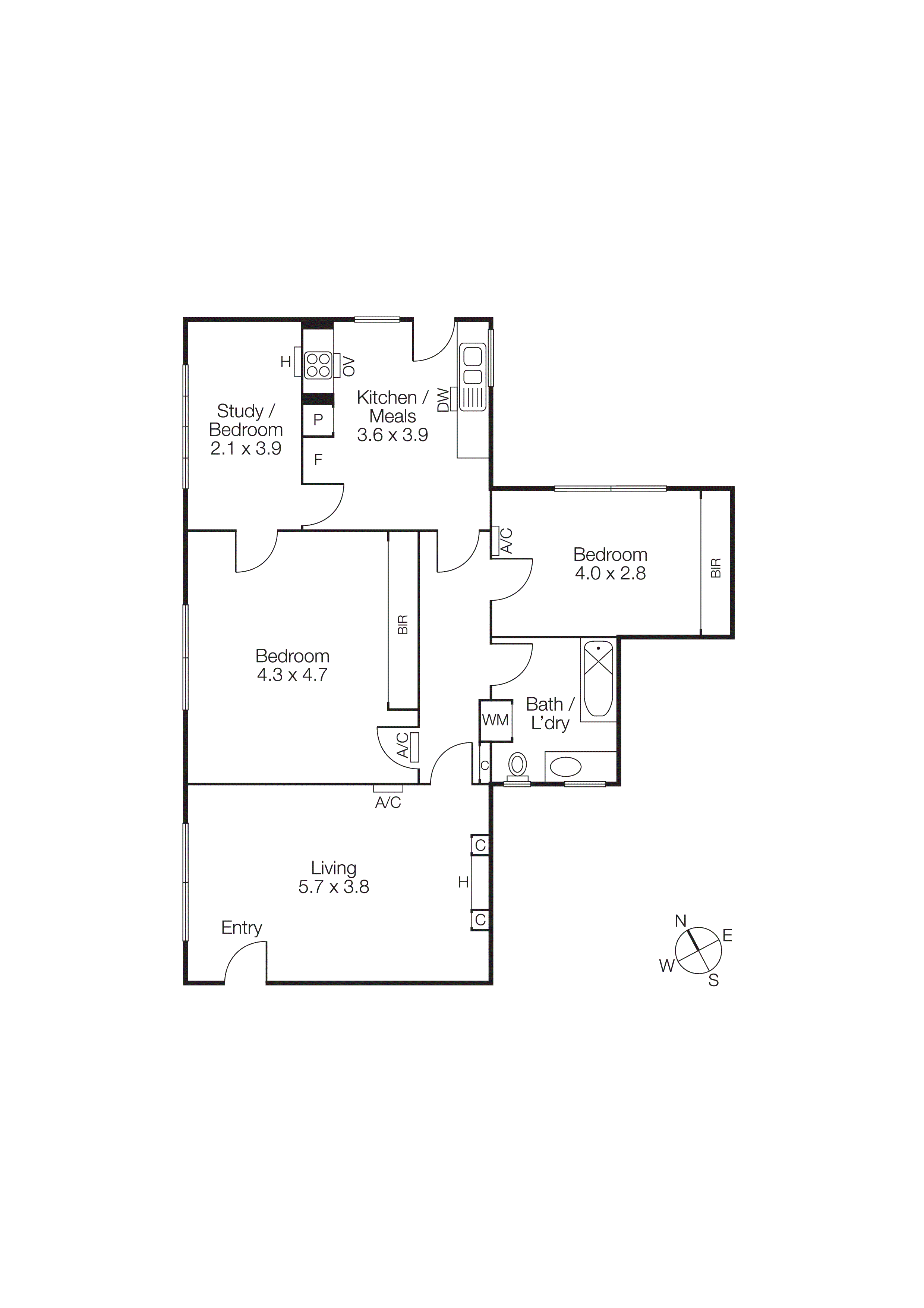 11/326 Beaconsfield Parade, St Kilda West VIC 3182 - Floorplan