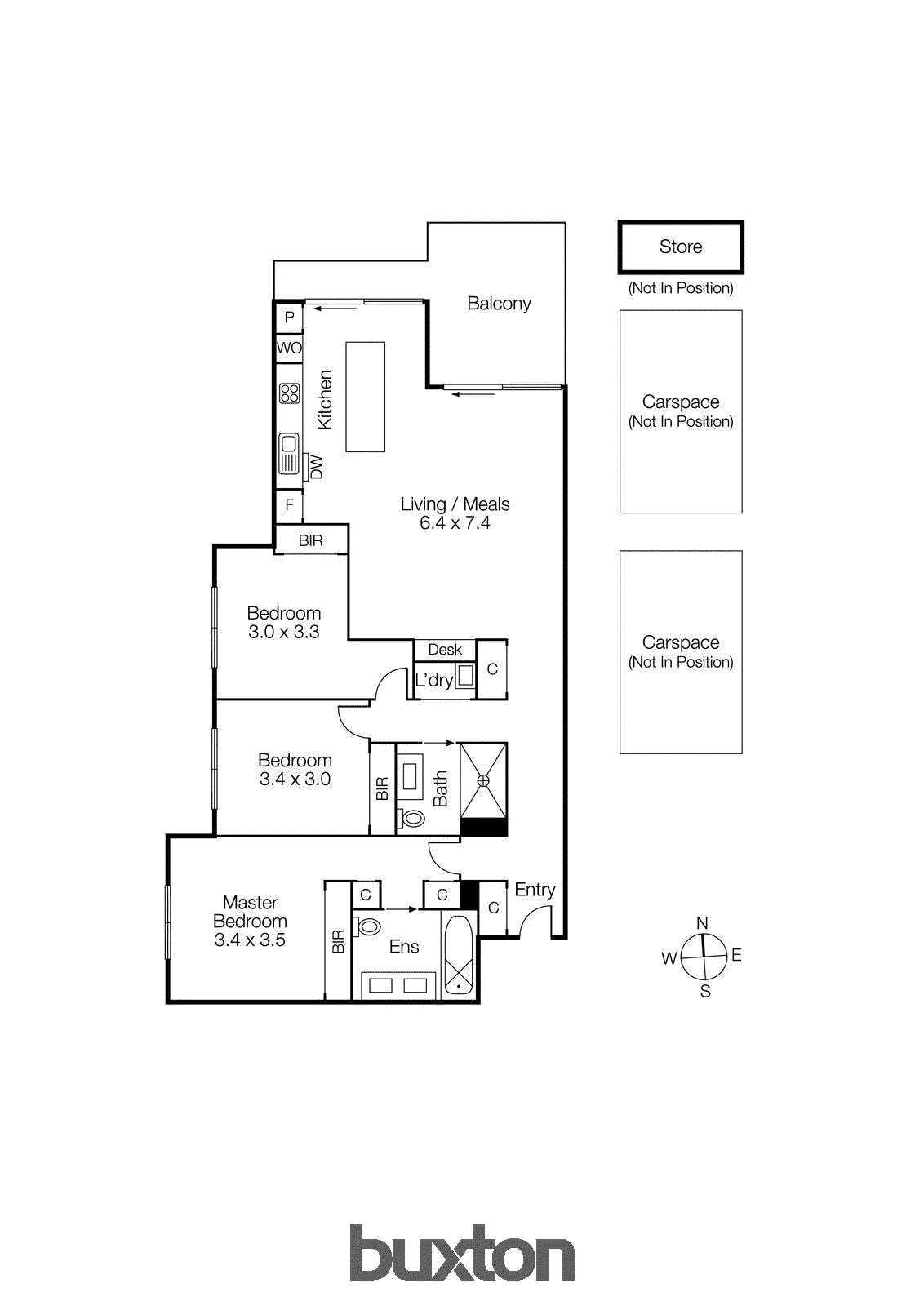 113/26 Warleigh Grove, Brighton VIC 3186 - Floorplan