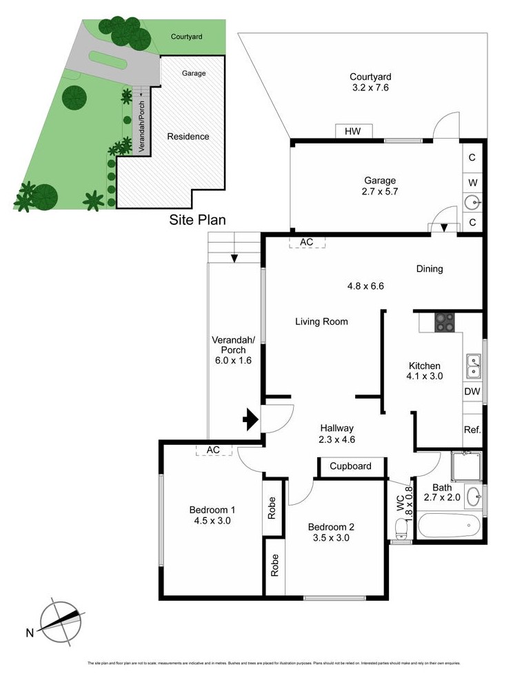 1/1328 Dandenong Road, HUGHESDALE VIC 3166 - Floorplan