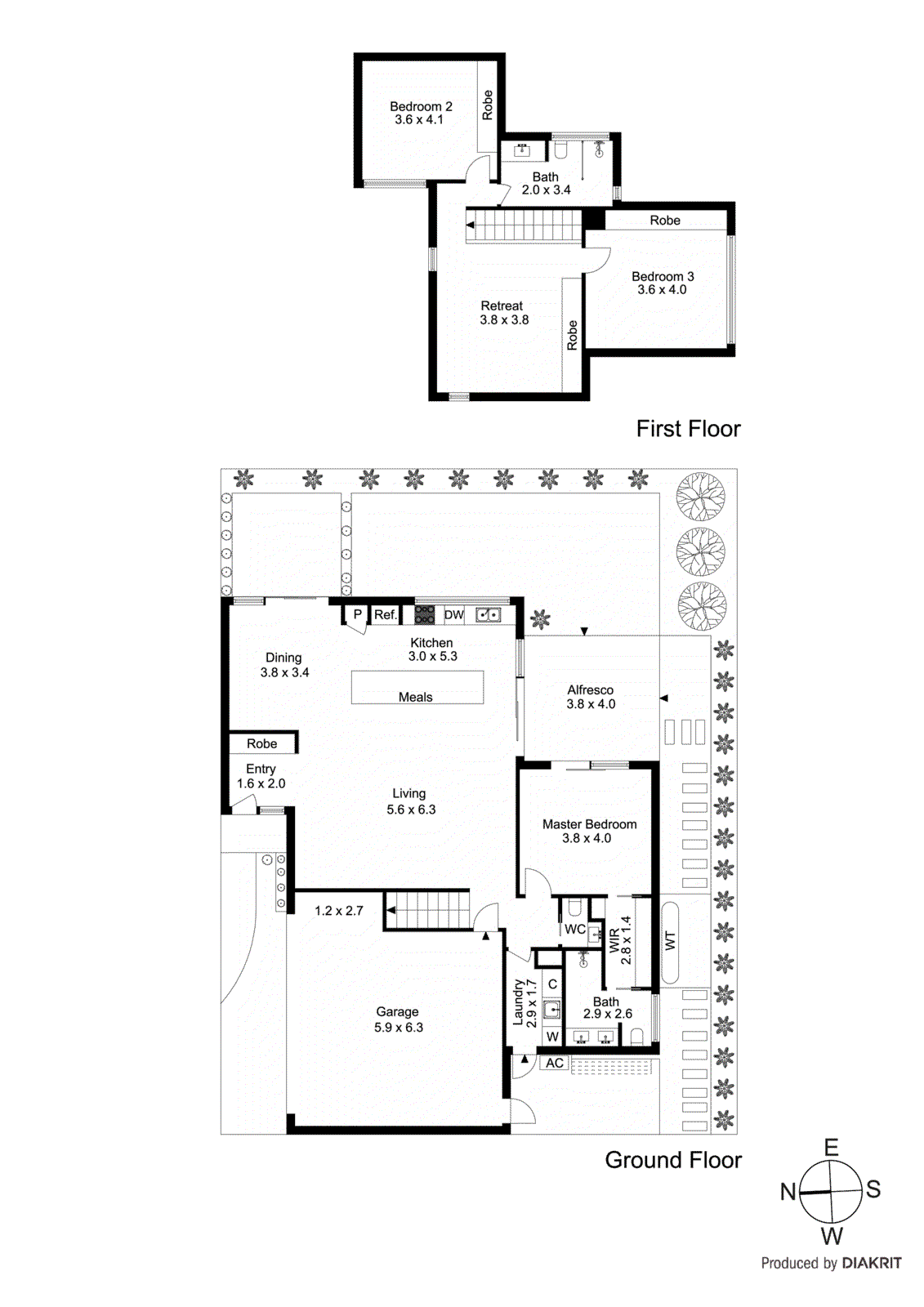 1/132A Bluff Road, Black Rock VIC 3193 - Floorplan